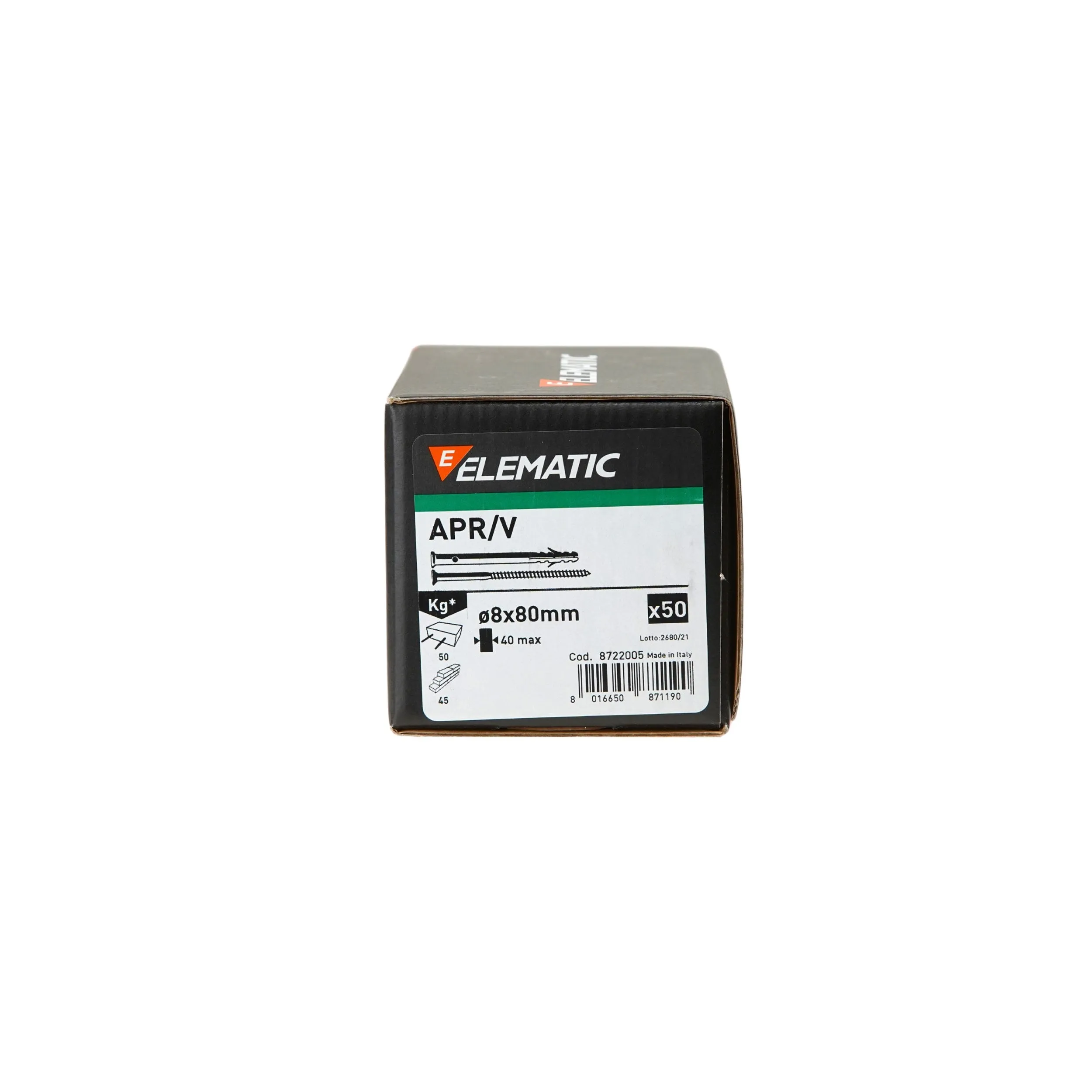 Elematic APR/V 8x80 VI 8722005- 50 pieces