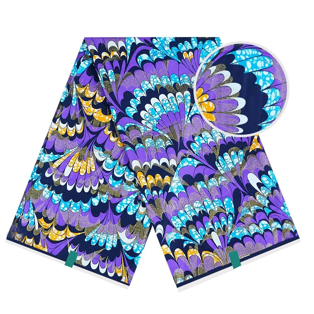 Embellish with gold print 100% cotton