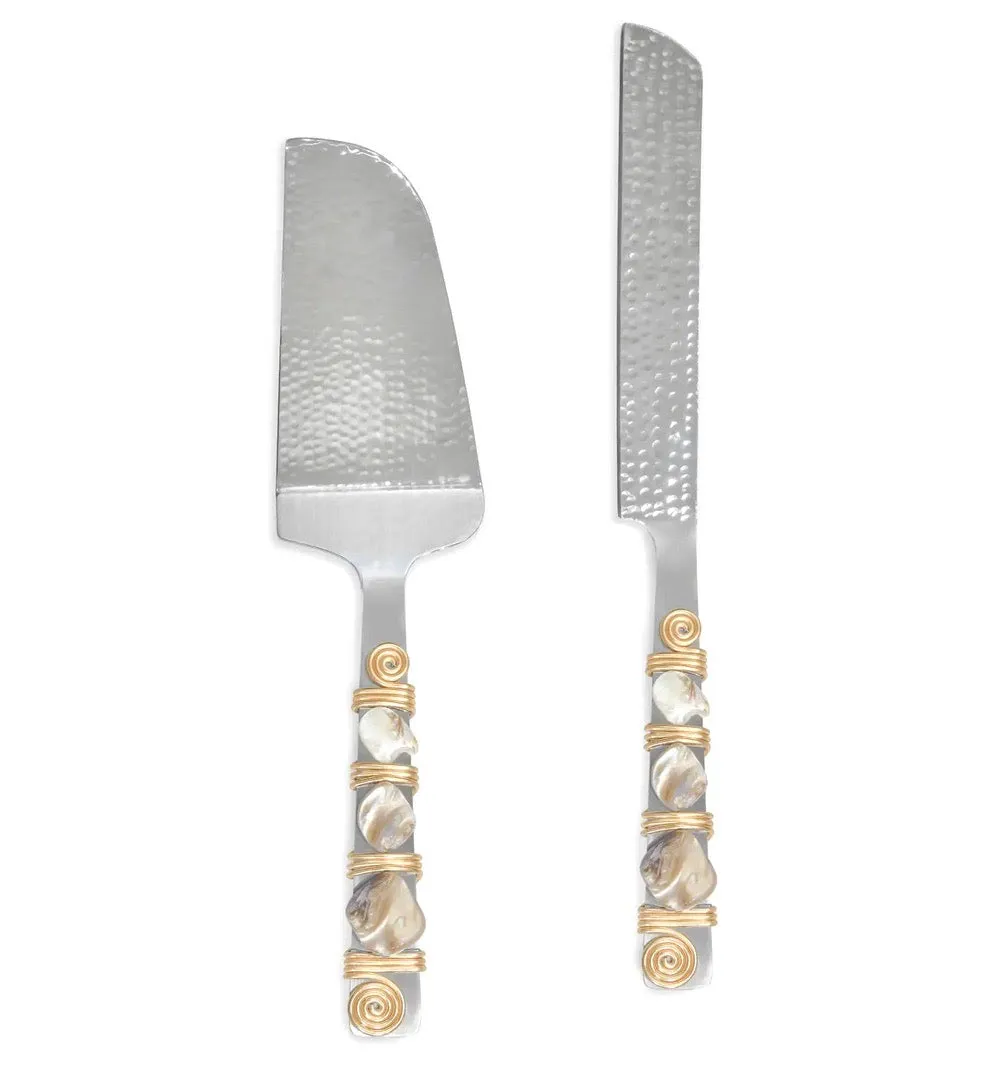 Embellished Cake Servers
