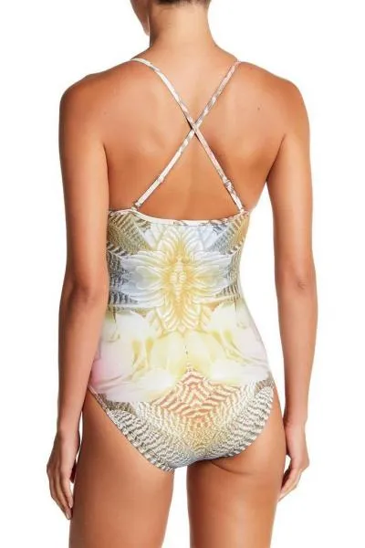 Embellished Multi Colored Monokini -