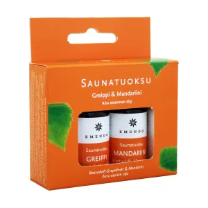 Emendo Sauna fragrance Grapefruit & Mandarin 2 x 10 ml
