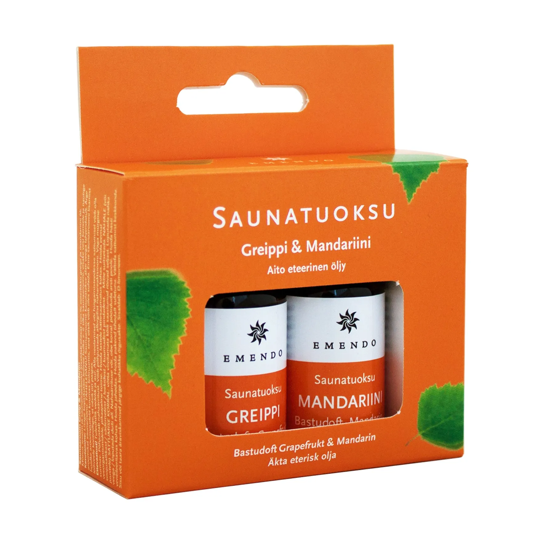 Emendo Sauna fragrance Grapefruit & Mandarin 2 x 10 ml