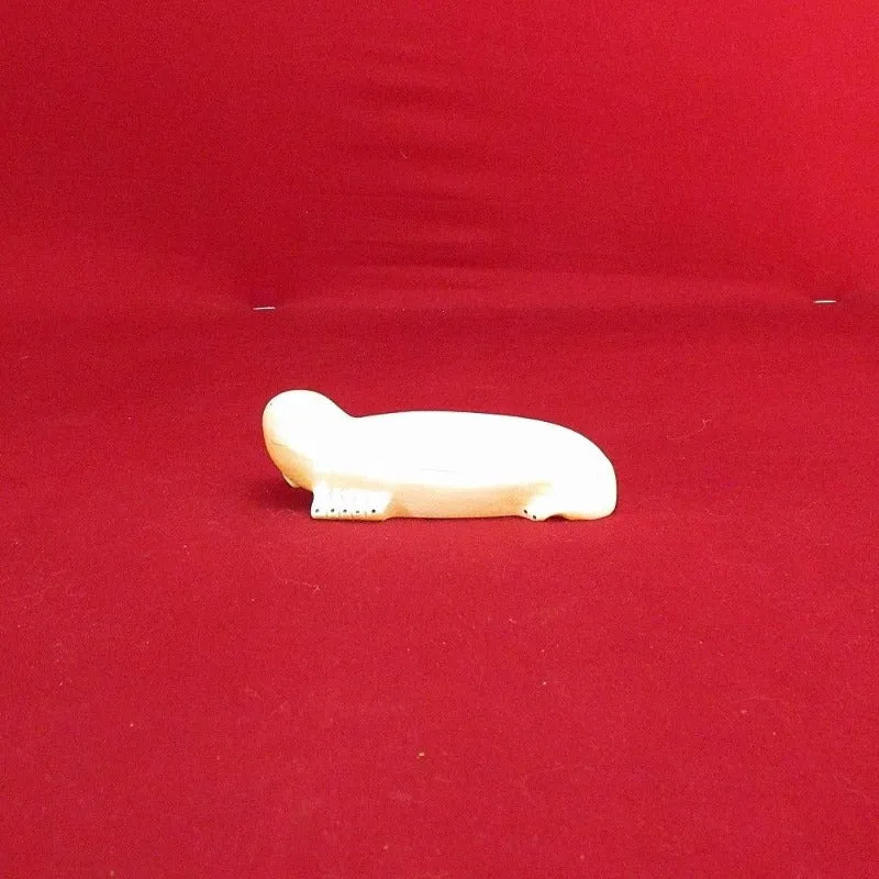 Eskimo Handcrafted Walrus Ivory