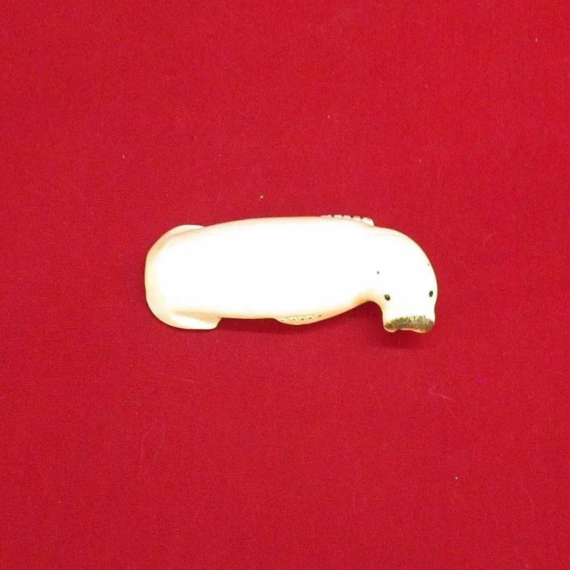 Eskimo Handcrafted Walrus Ivory