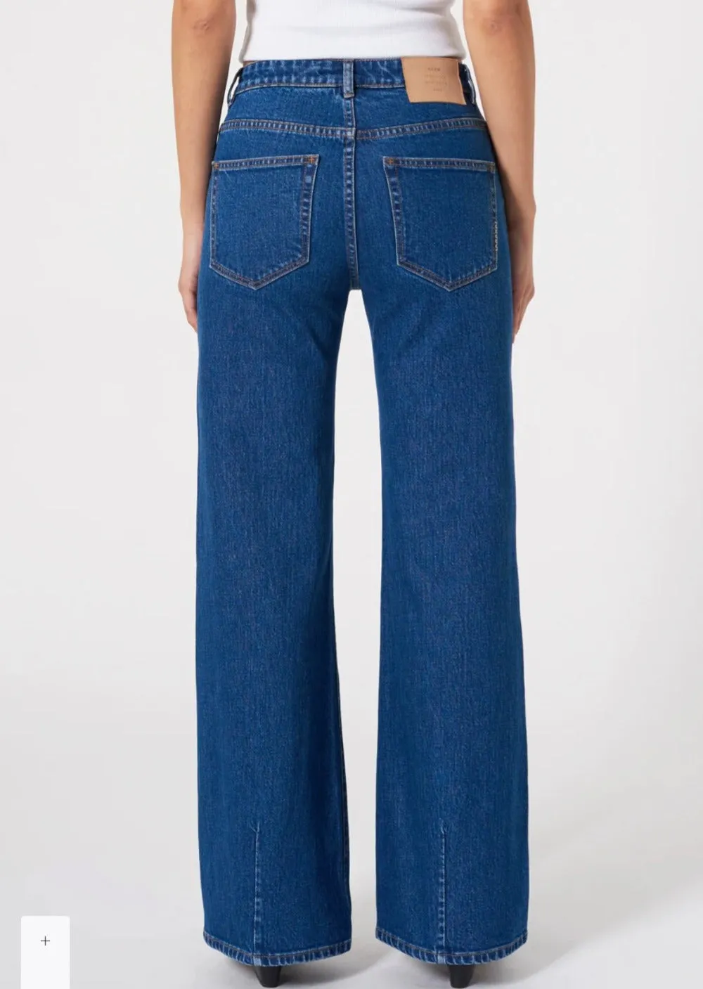 Eva Wide Royal Indigo Mid Indigo