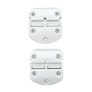 Evakool infinity Hinge White (2 Pack)