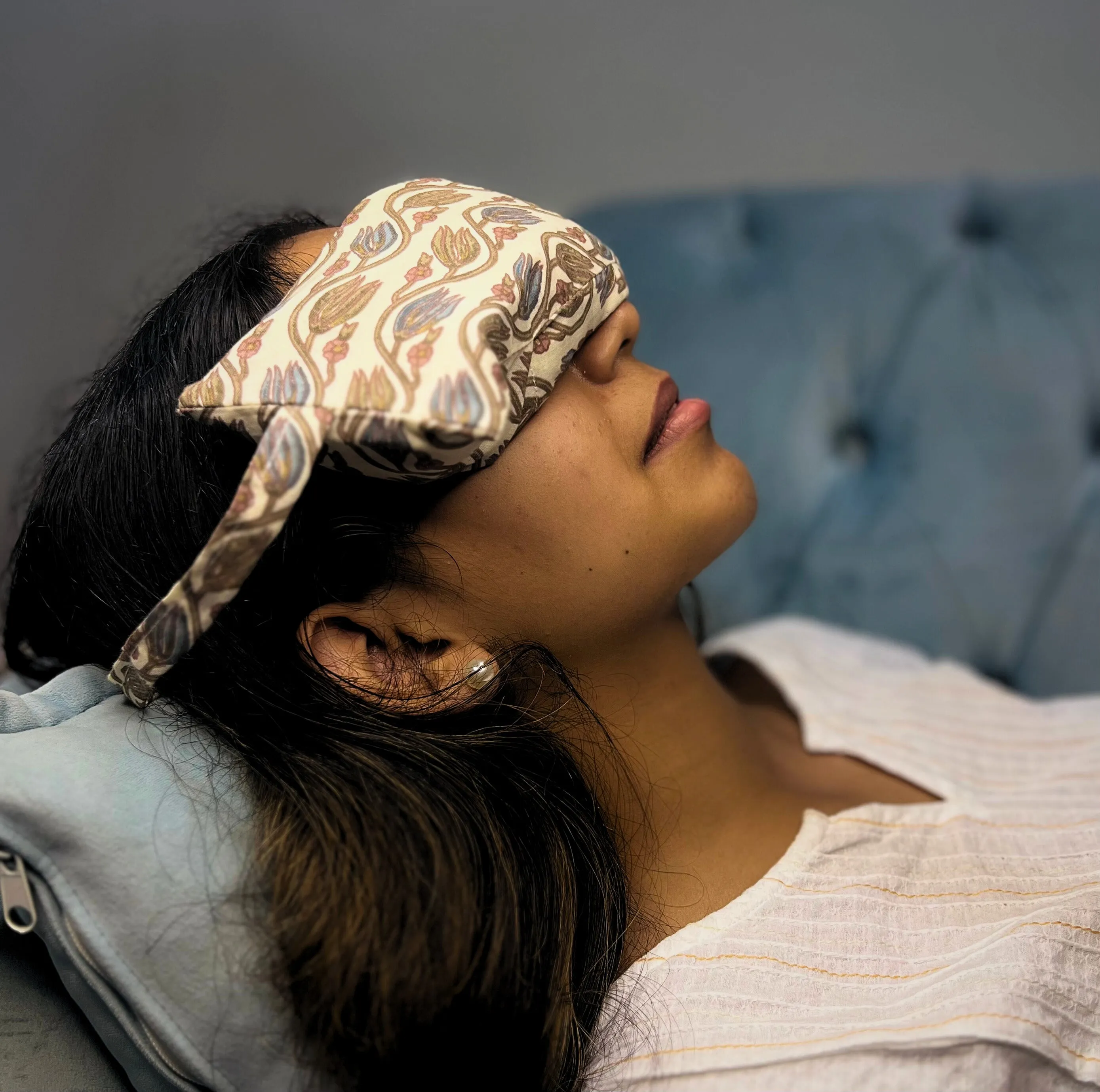 EYE PILLOW EYE RELAXATION ACCESSORY MEDITATION BUCK WHEAT FILLING