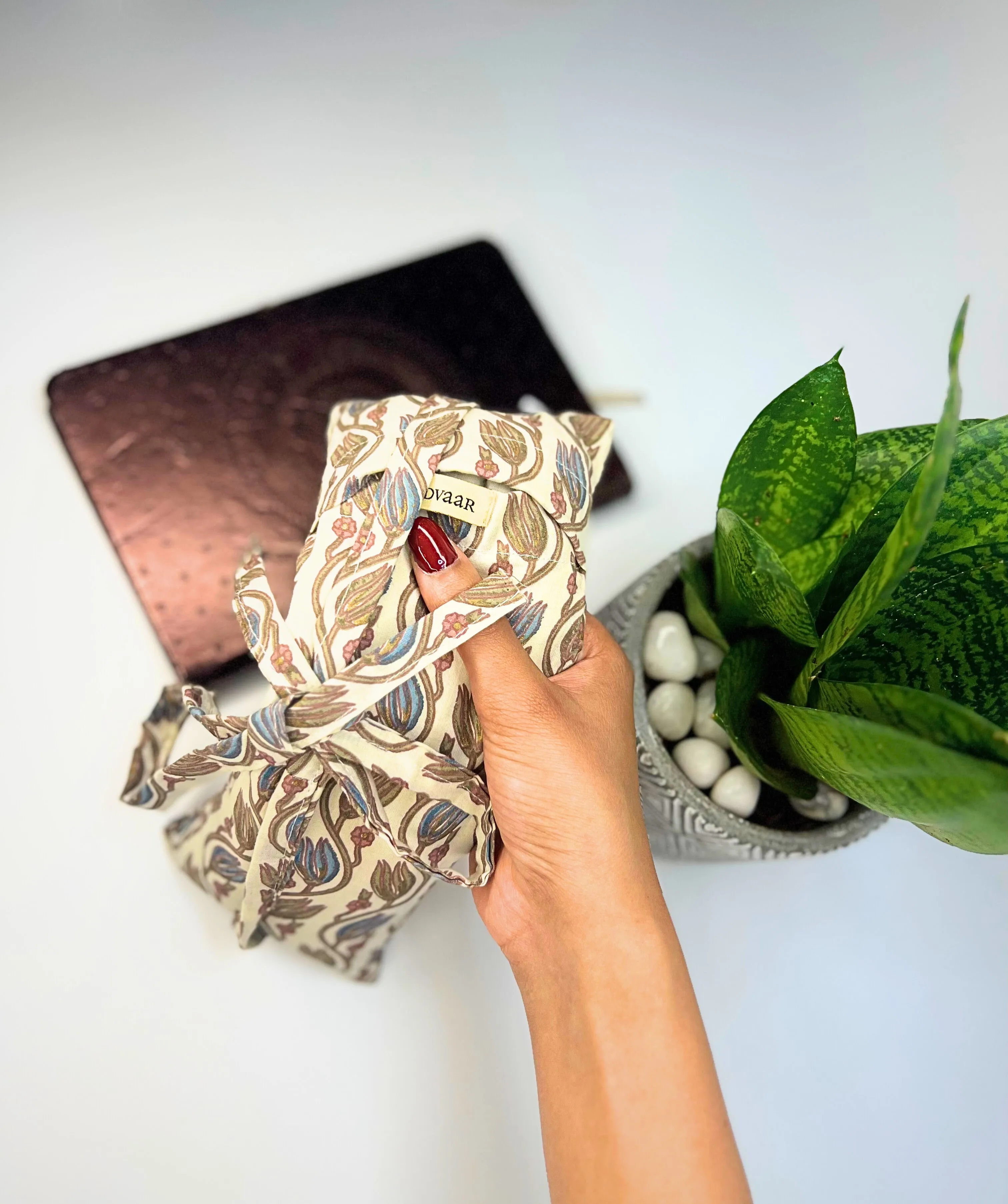 EYE PILLOW EYE RELAXATION ACCESSORY MEDITATION BUCK WHEAT FILLING