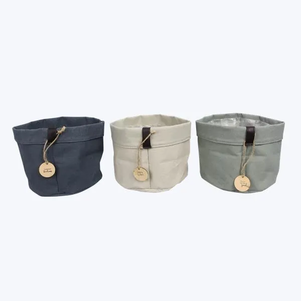 Fabric Planter Bag With Plastic Liner