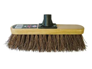 Faithfull Broom Head Bassine Varnished 300Mm (12In) Threaded Socket
