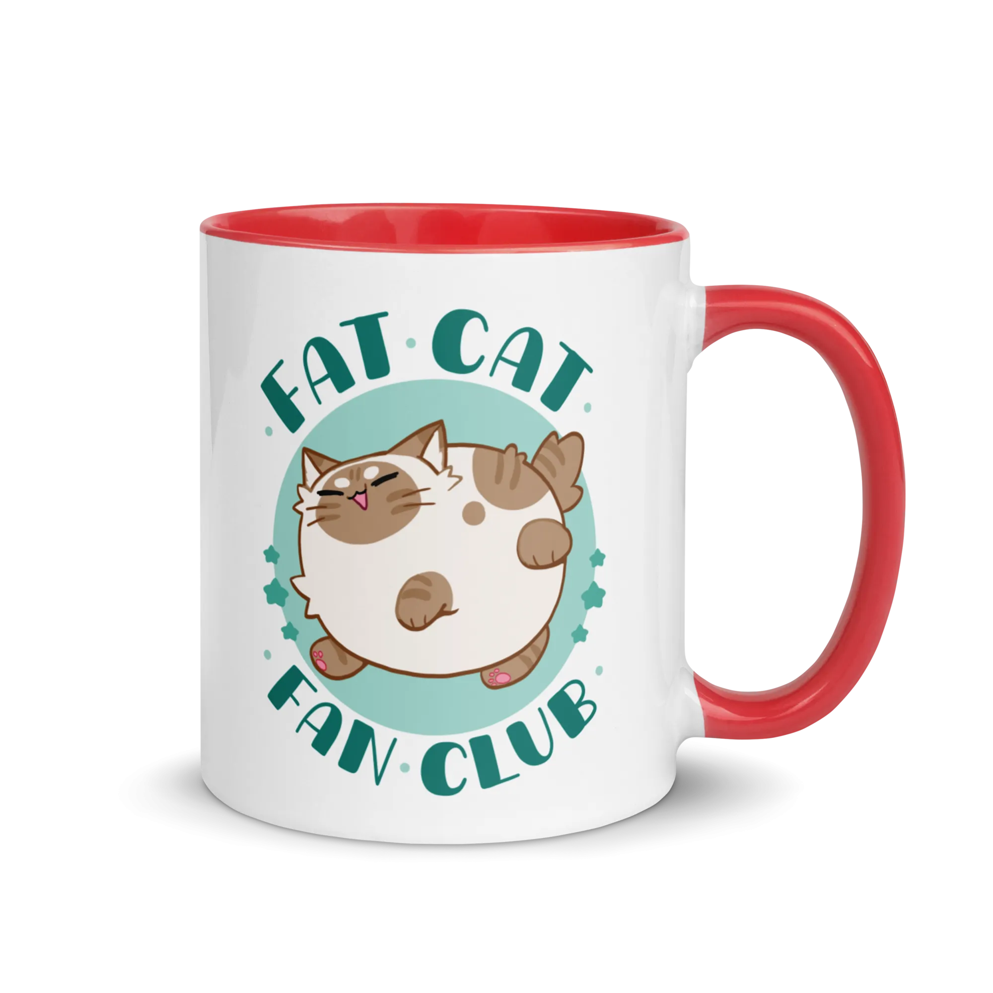 Fat Cat Fan Club Glossy Mug