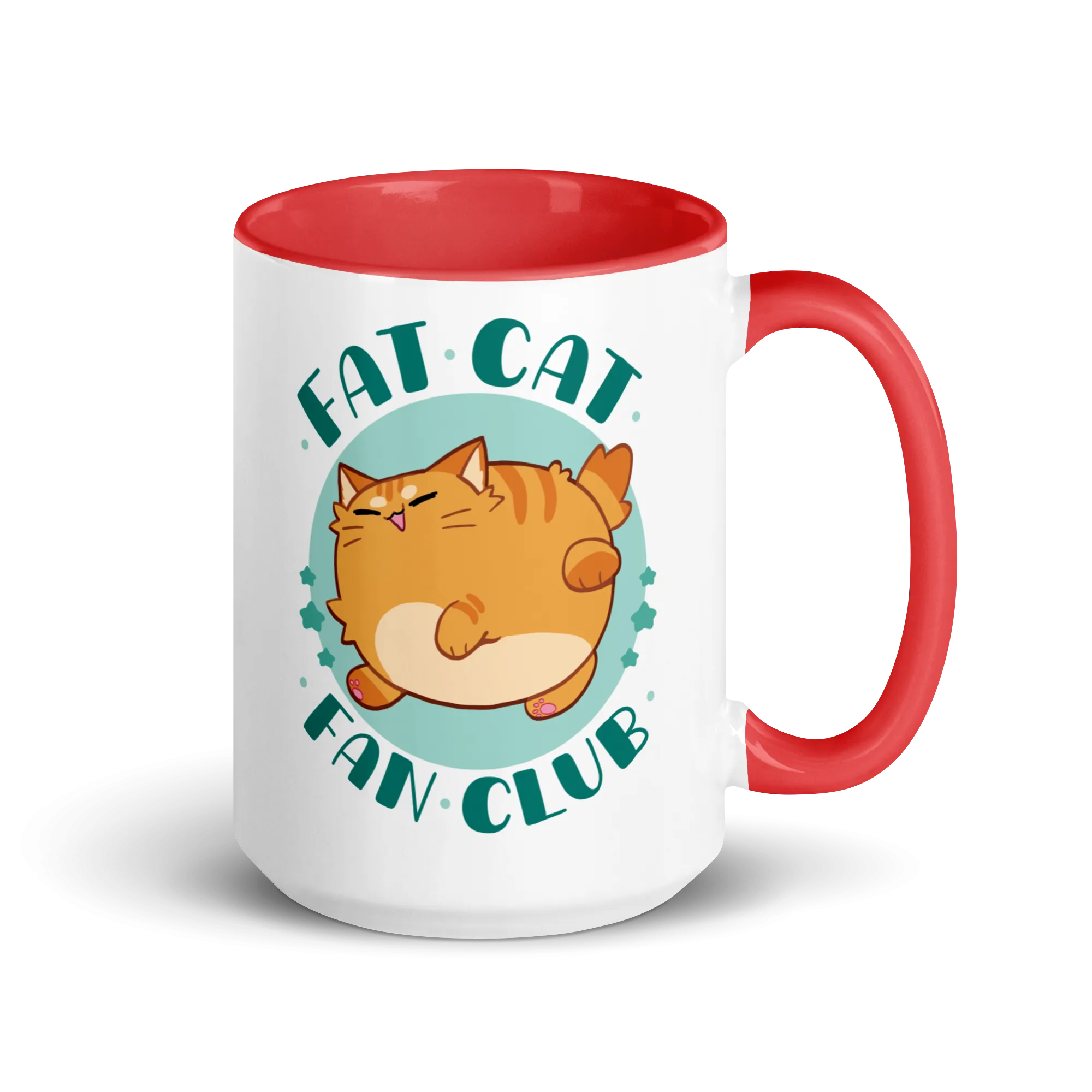 Fat Cat Fan Club Glossy Mug
