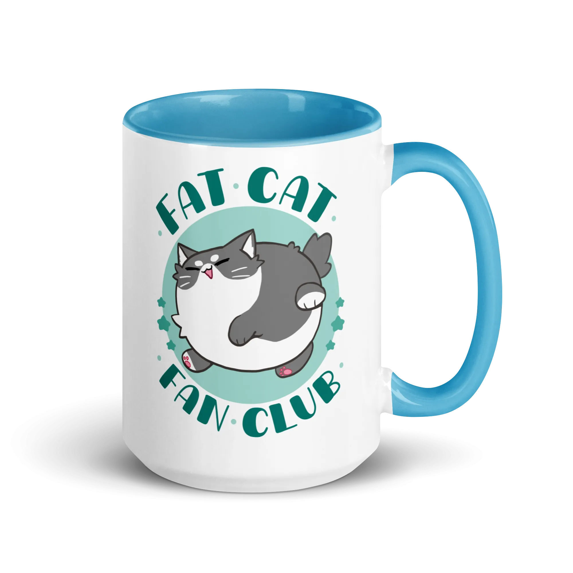 Fat Cat Fan Club Glossy Mug