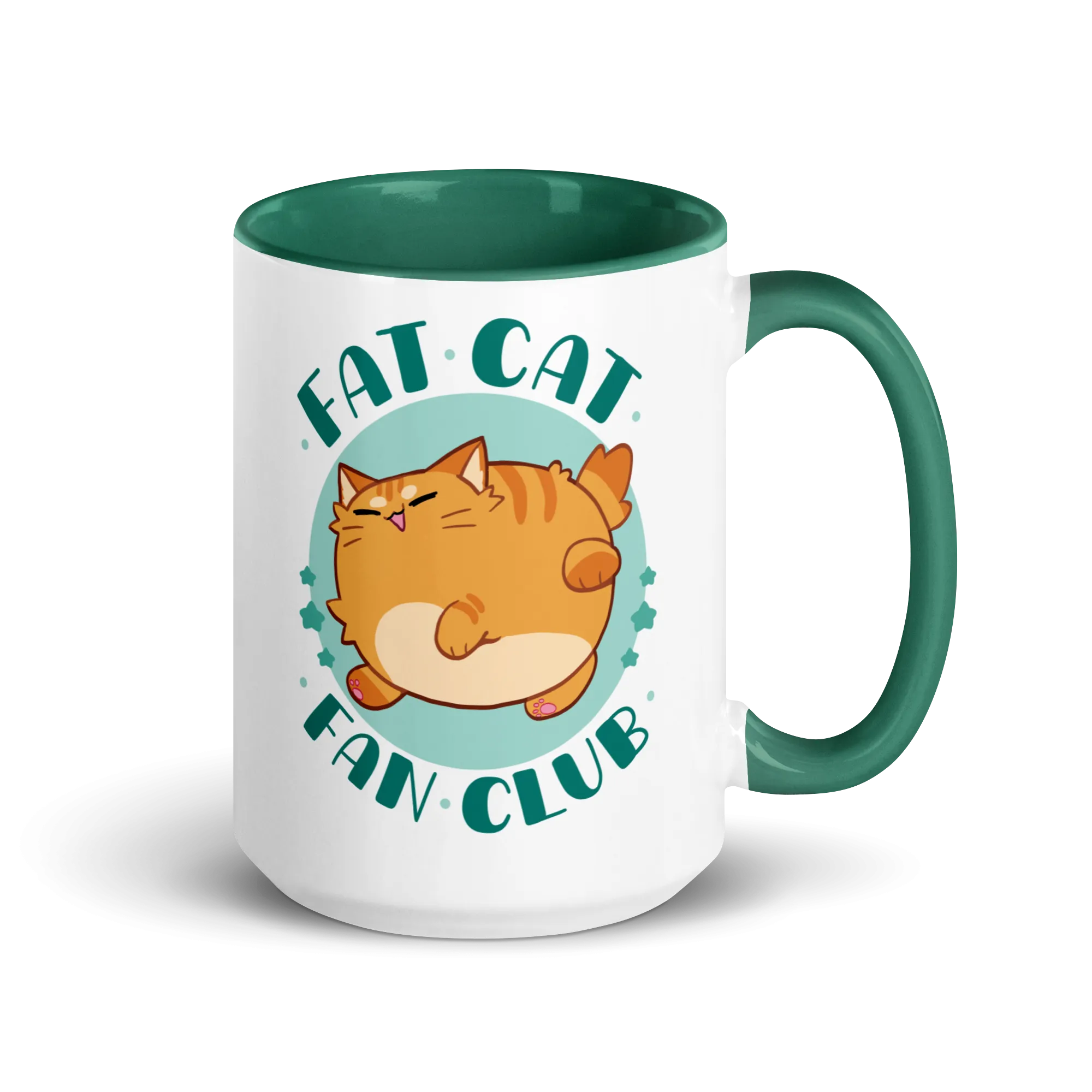 Fat Cat Fan Club Glossy Mug