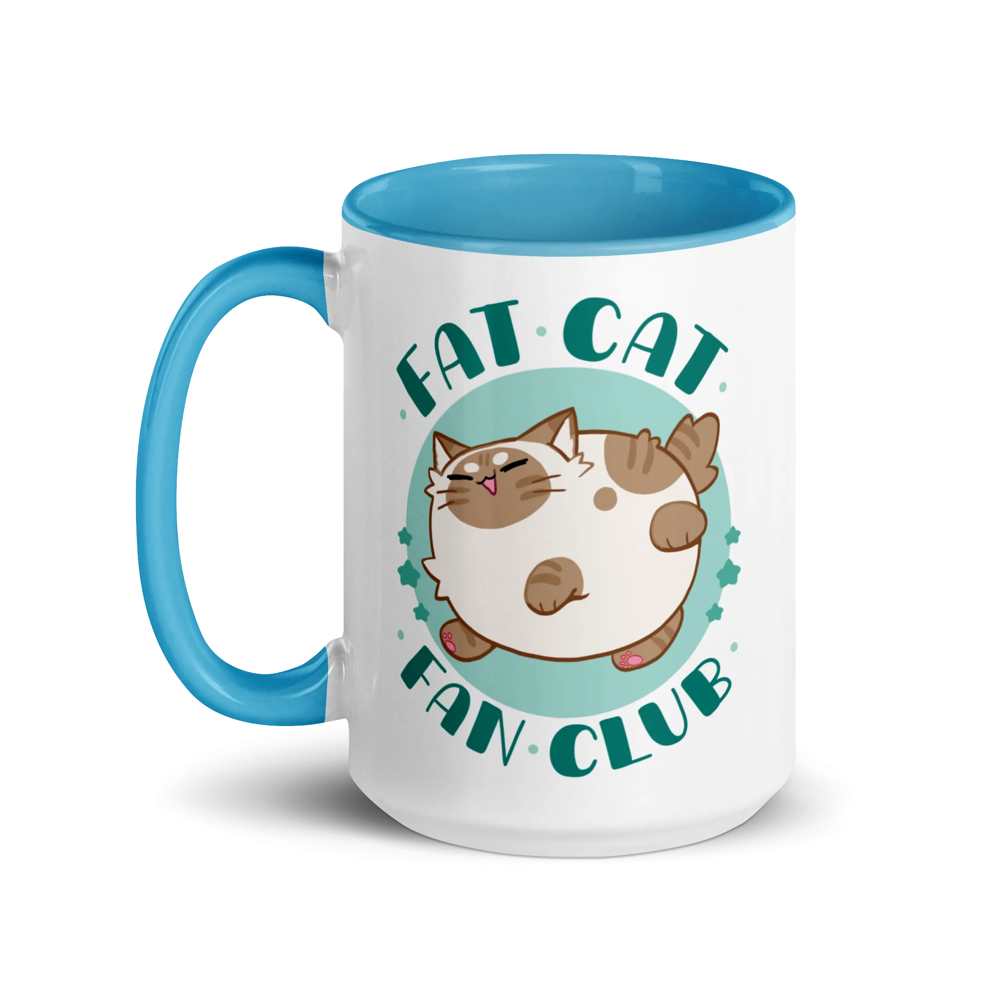 Fat Cat Fan Club Glossy Mug