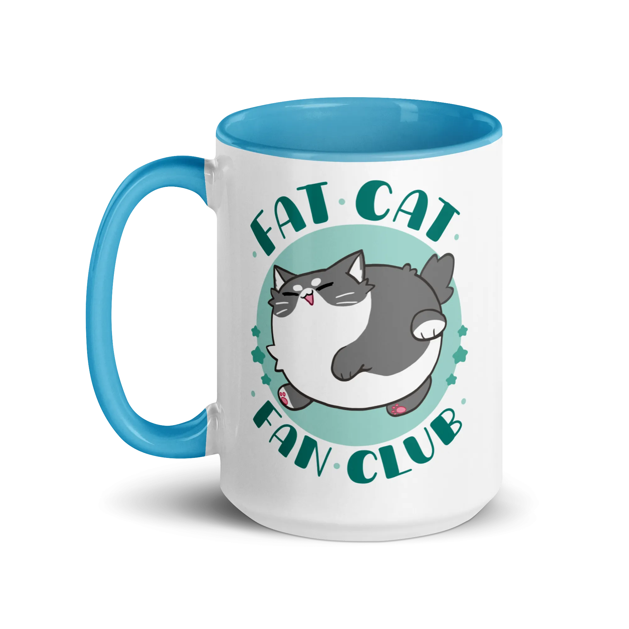 Fat Cat Fan Club Glossy Mug