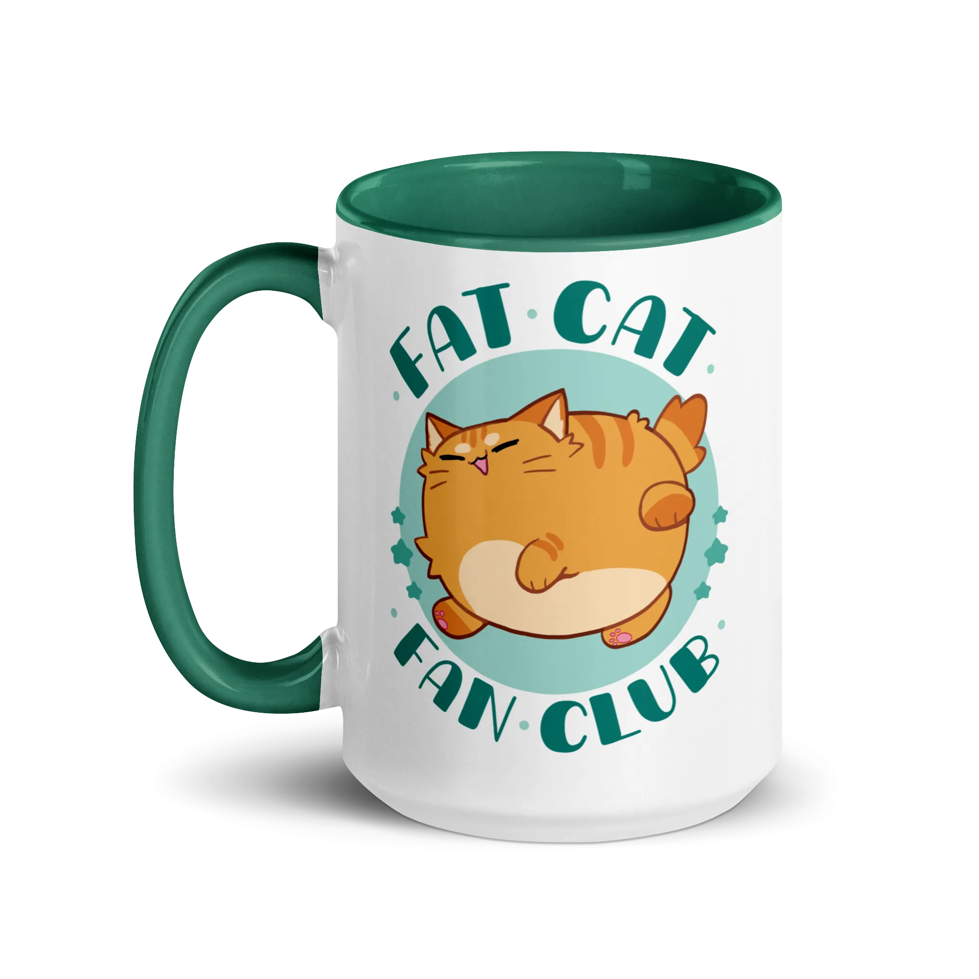Fat Cat Fan Club Glossy Mug