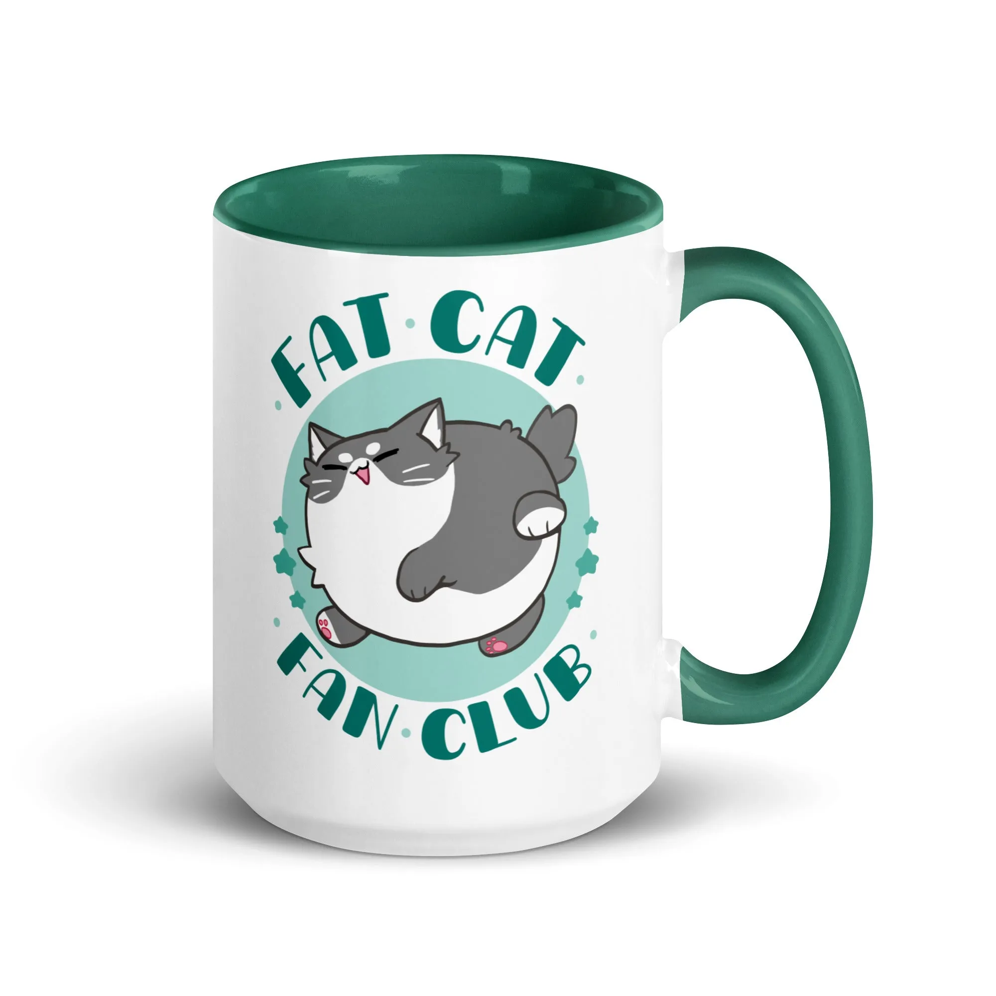 Fat Cat Fan Club Glossy Mug