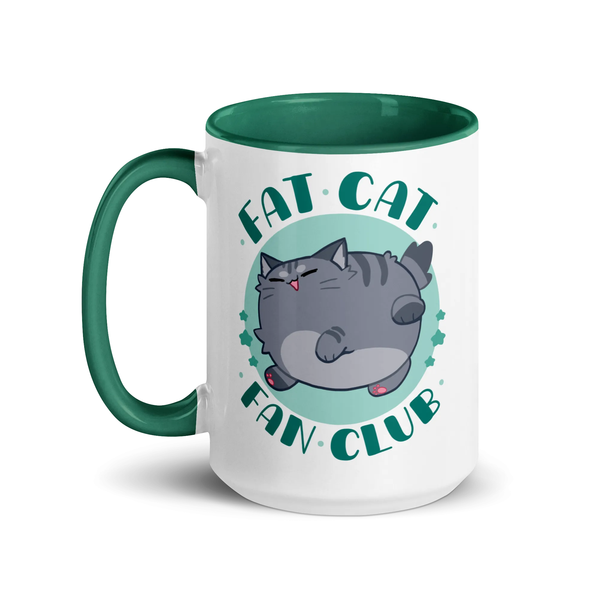 Fat Cat Fan Club Glossy Mug