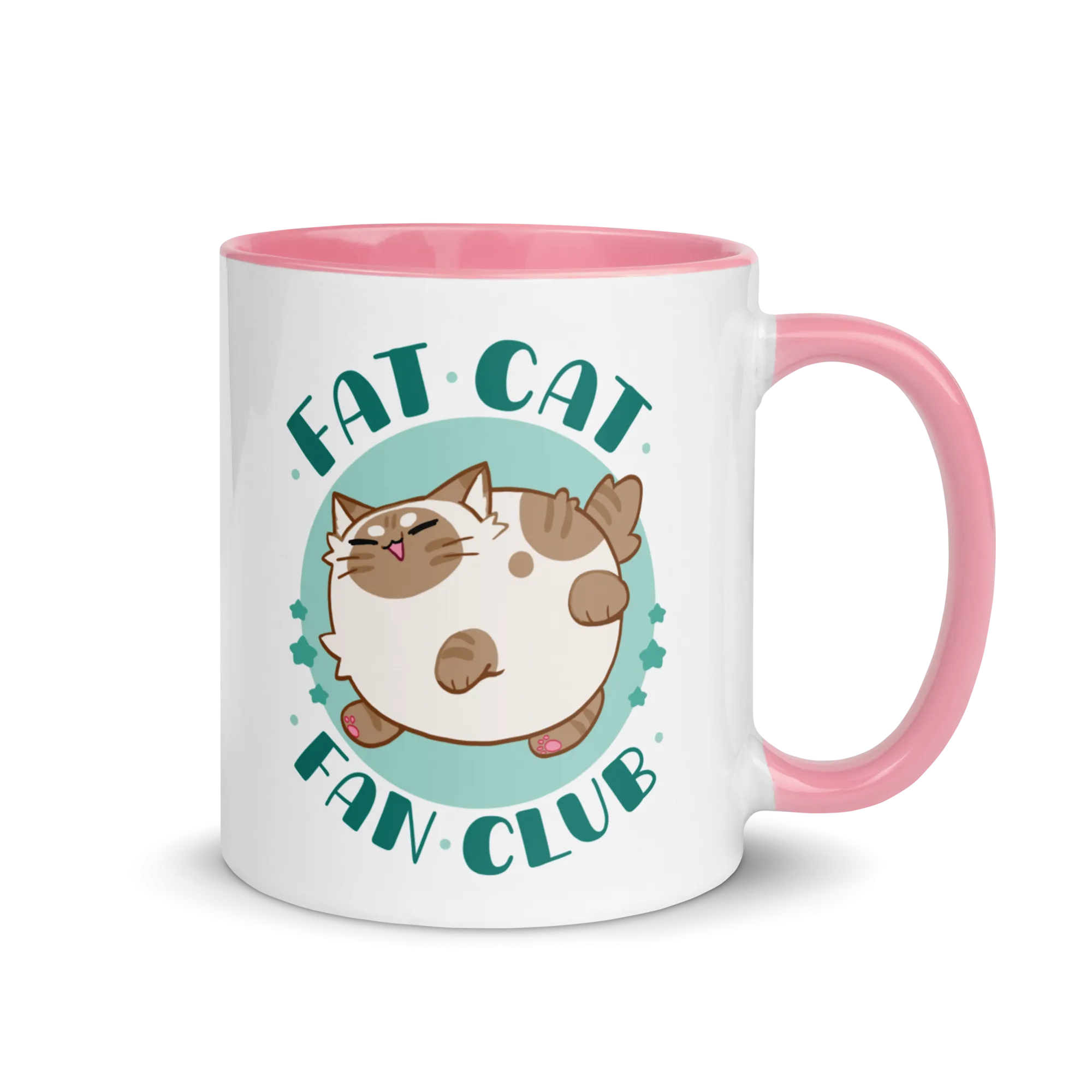 Fat Cat Fan Club Glossy Mug