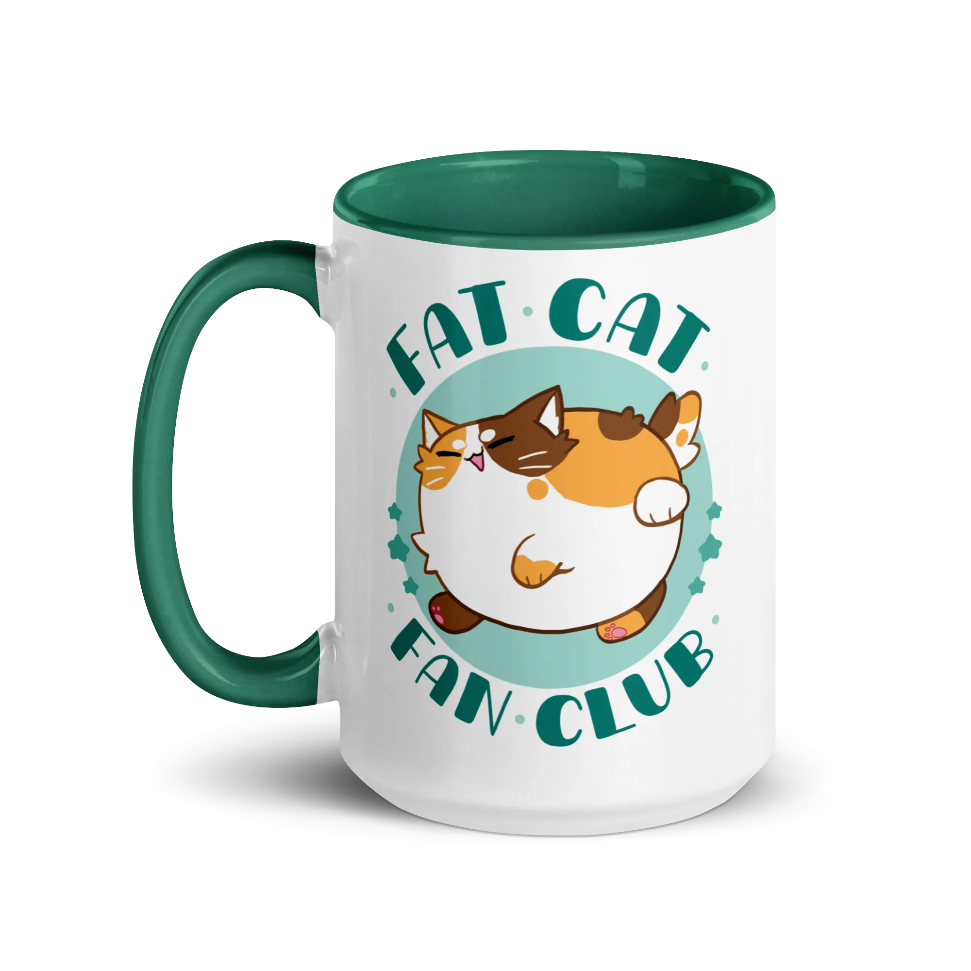 Fat Cat Fan Club Glossy Mug