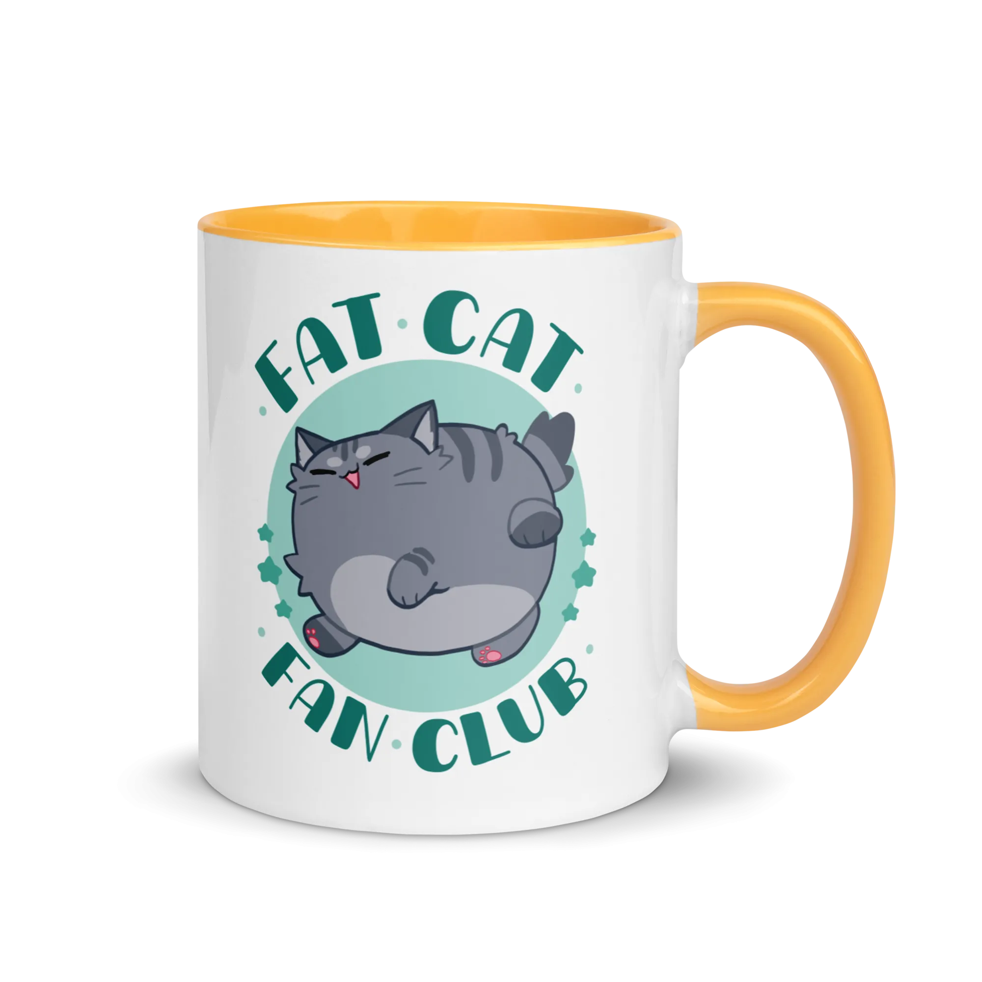Fat Cat Fan Club Glossy Mug