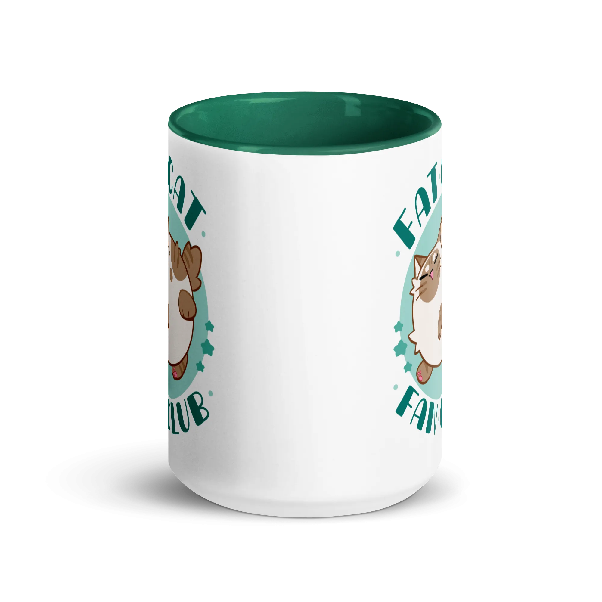 Fat Cat Fan Club Glossy Mug
