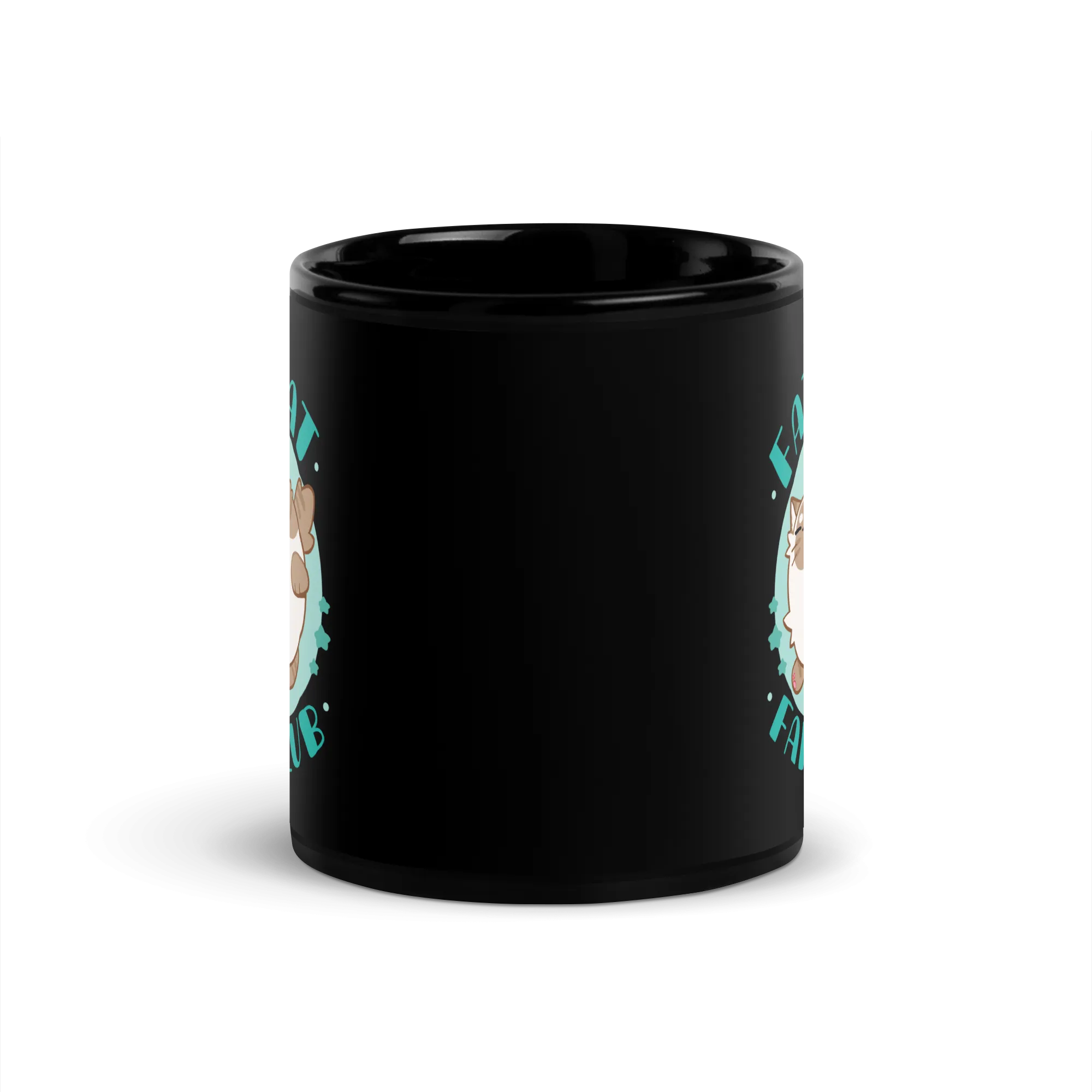 Fat Cat Fan Club Glossy Mug
