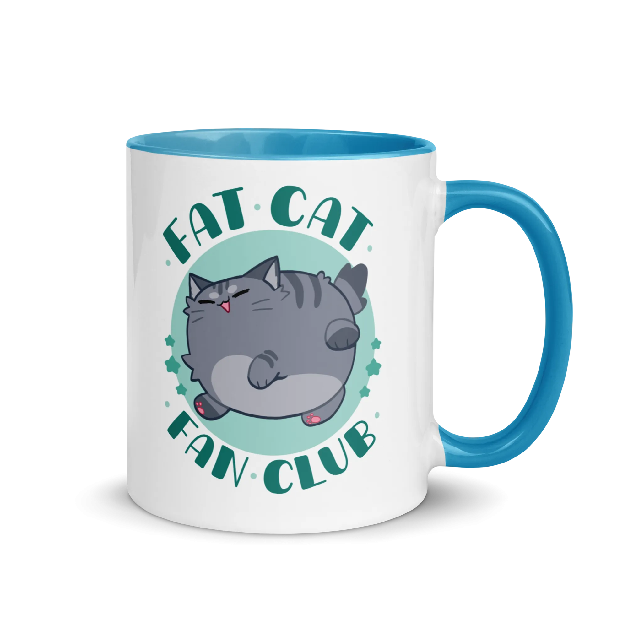 Fat Cat Fan Club Glossy Mug
