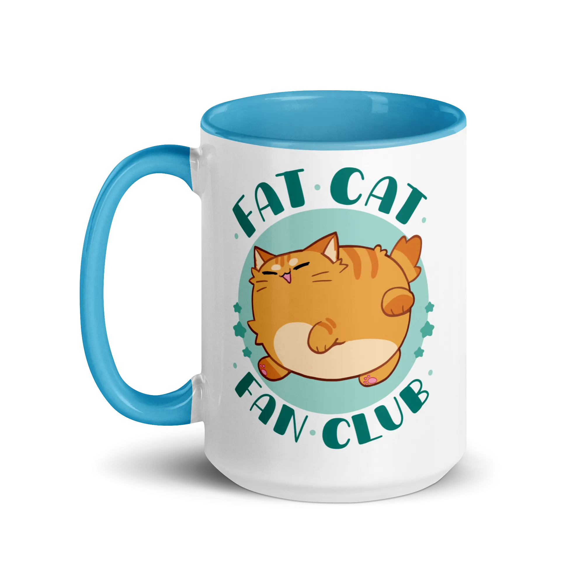Fat Cat Fan Club Glossy Mug