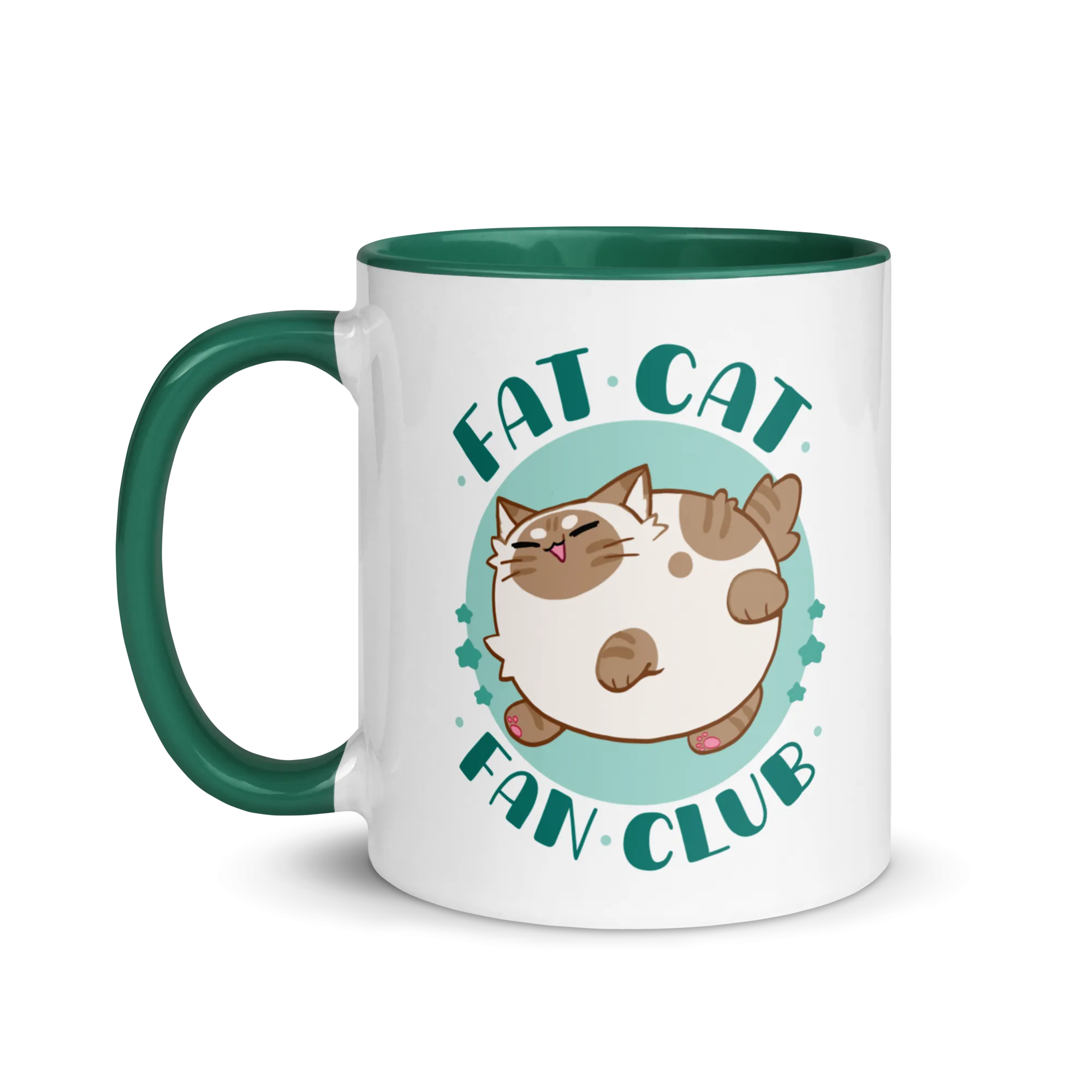 Fat Cat Fan Club Glossy Mug