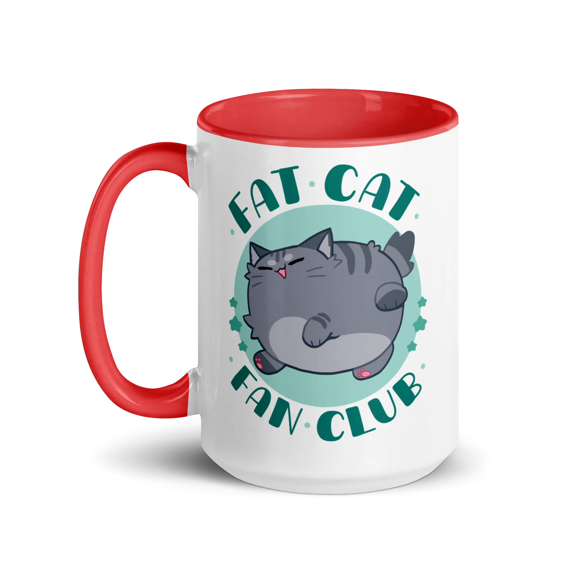 Fat Cat Fan Club Glossy Mug