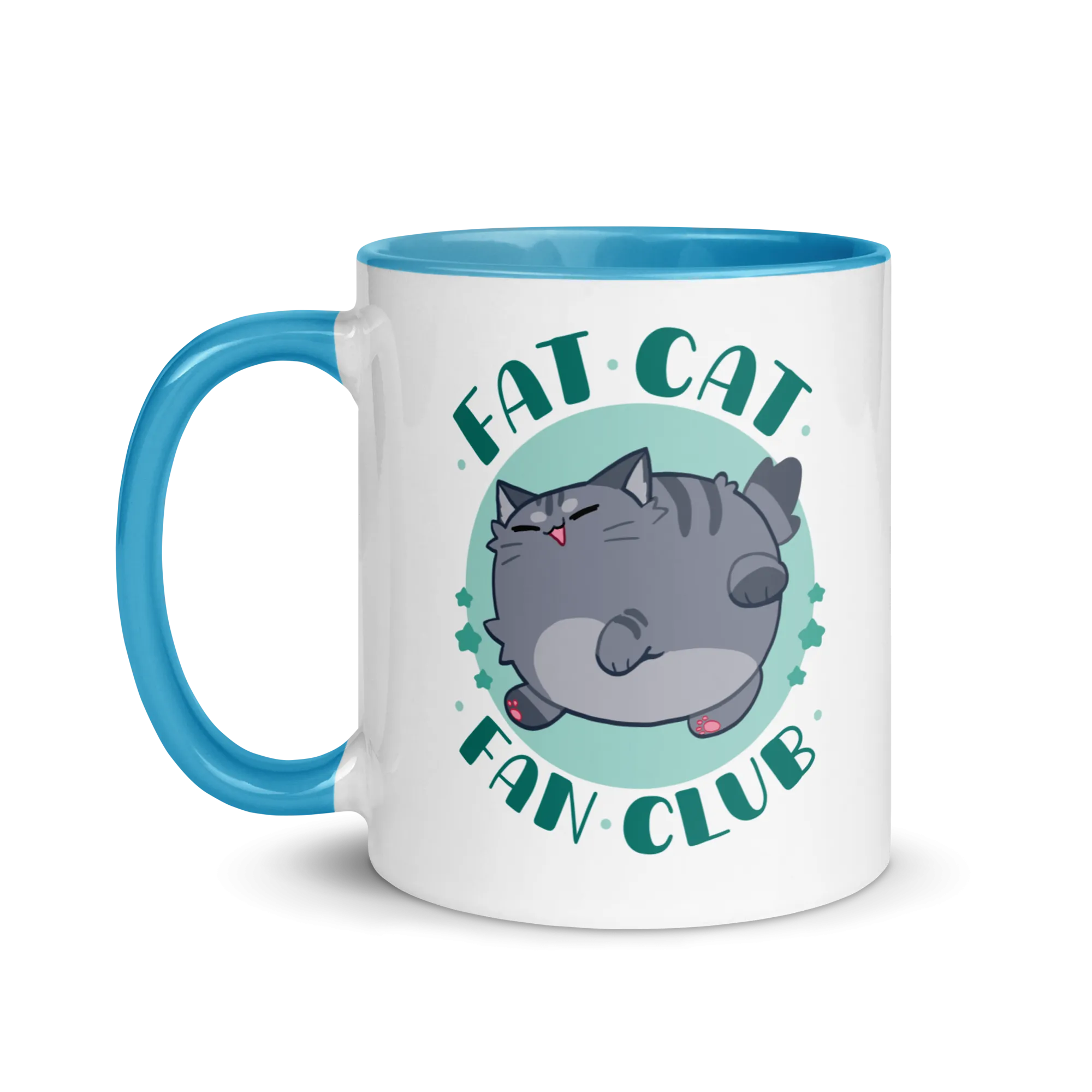Fat Cat Fan Club Glossy Mug