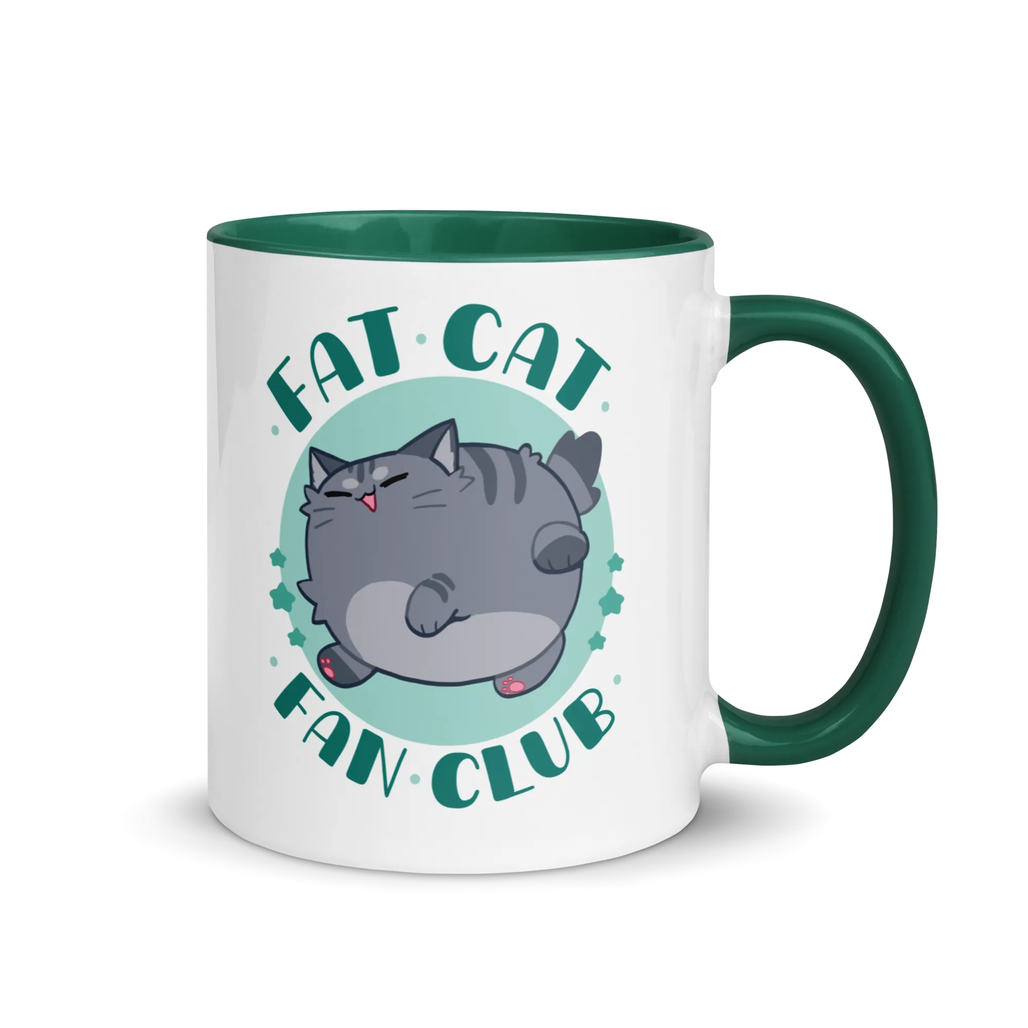 Fat Cat Fan Club Glossy Mug