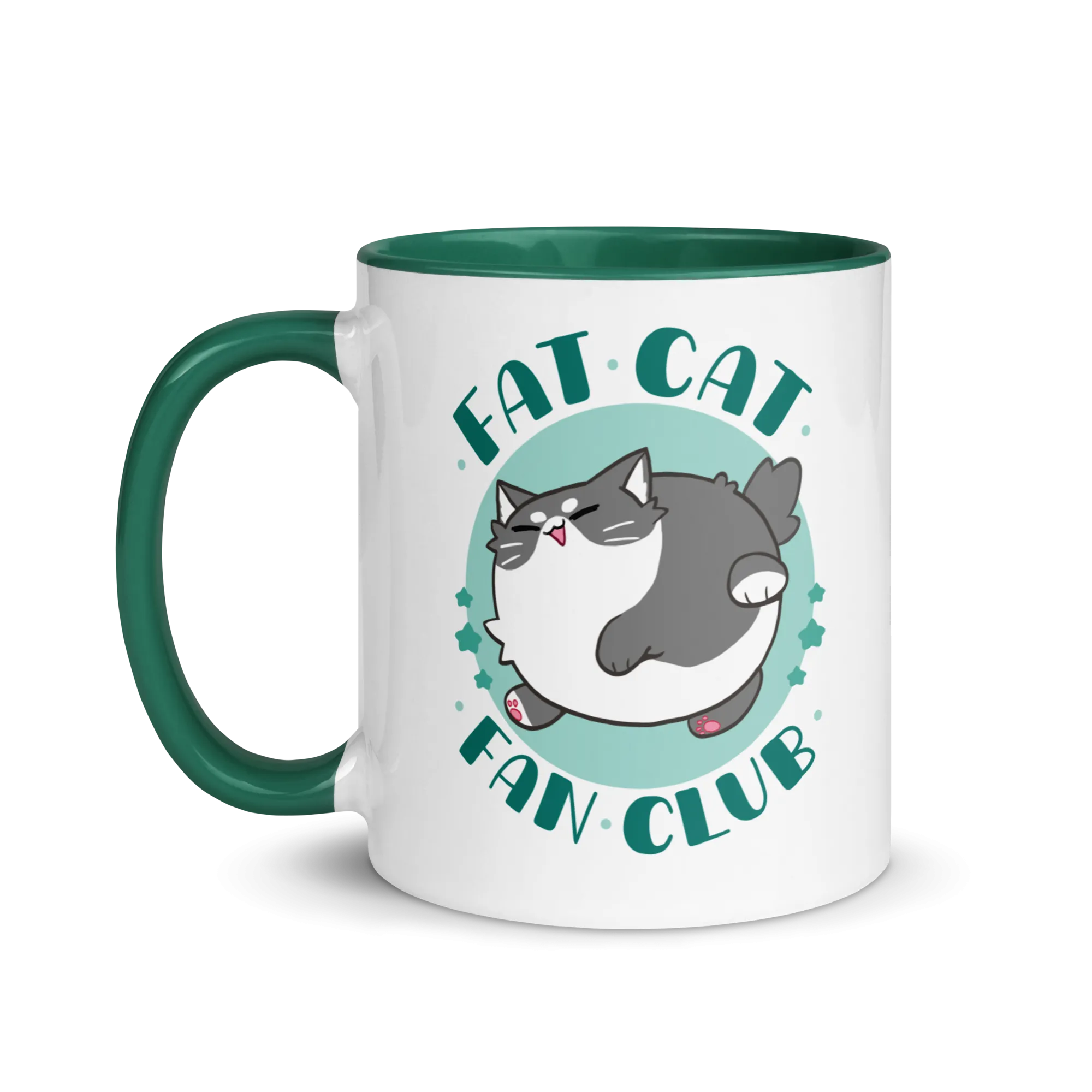 Fat Cat Fan Club Glossy Mug