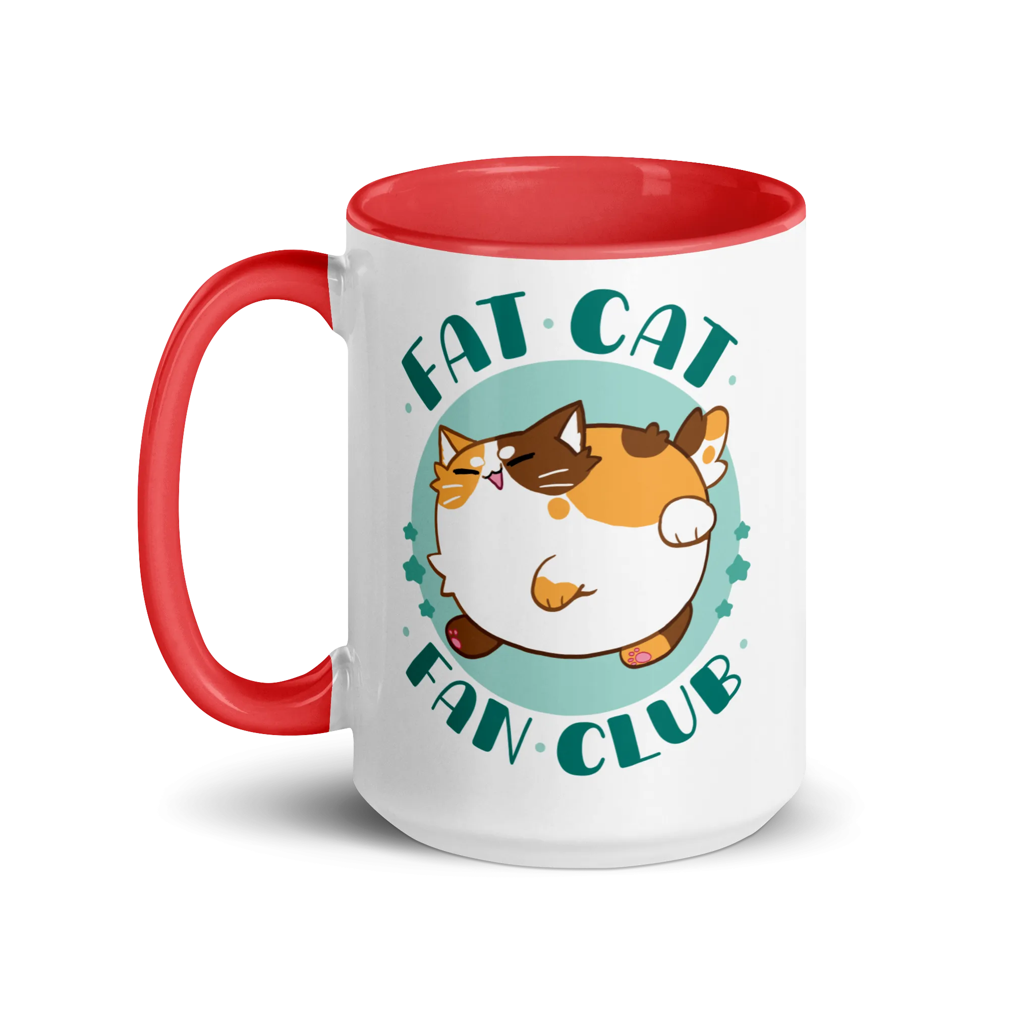Fat Cat Fan Club Glossy Mug