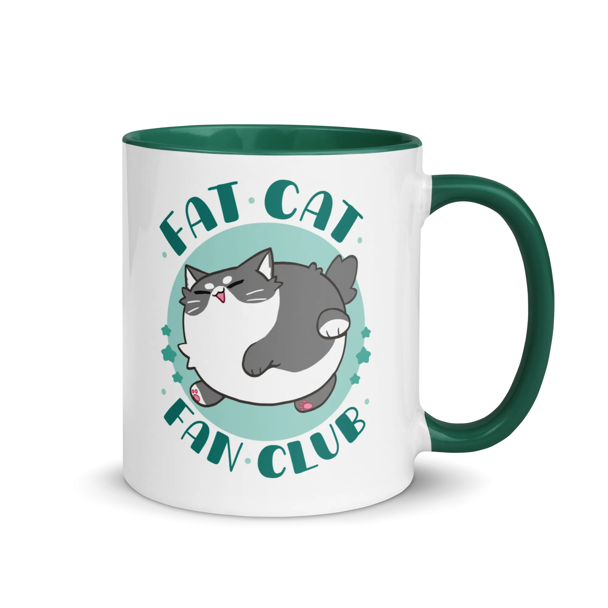 Fat Cat Fan Club Glossy Mug