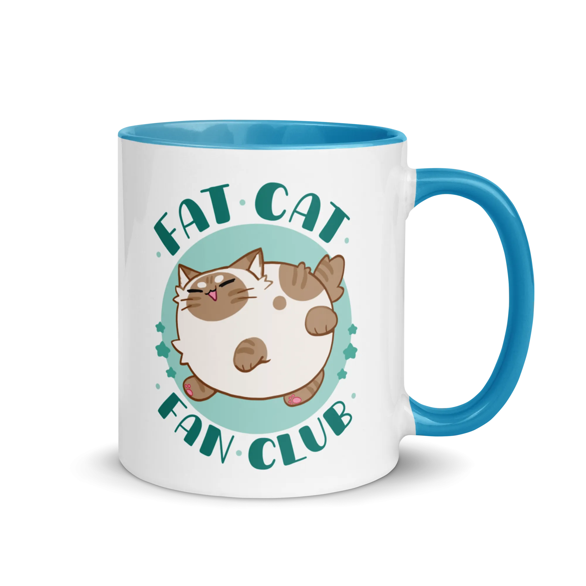 Fat Cat Fan Club Glossy Mug