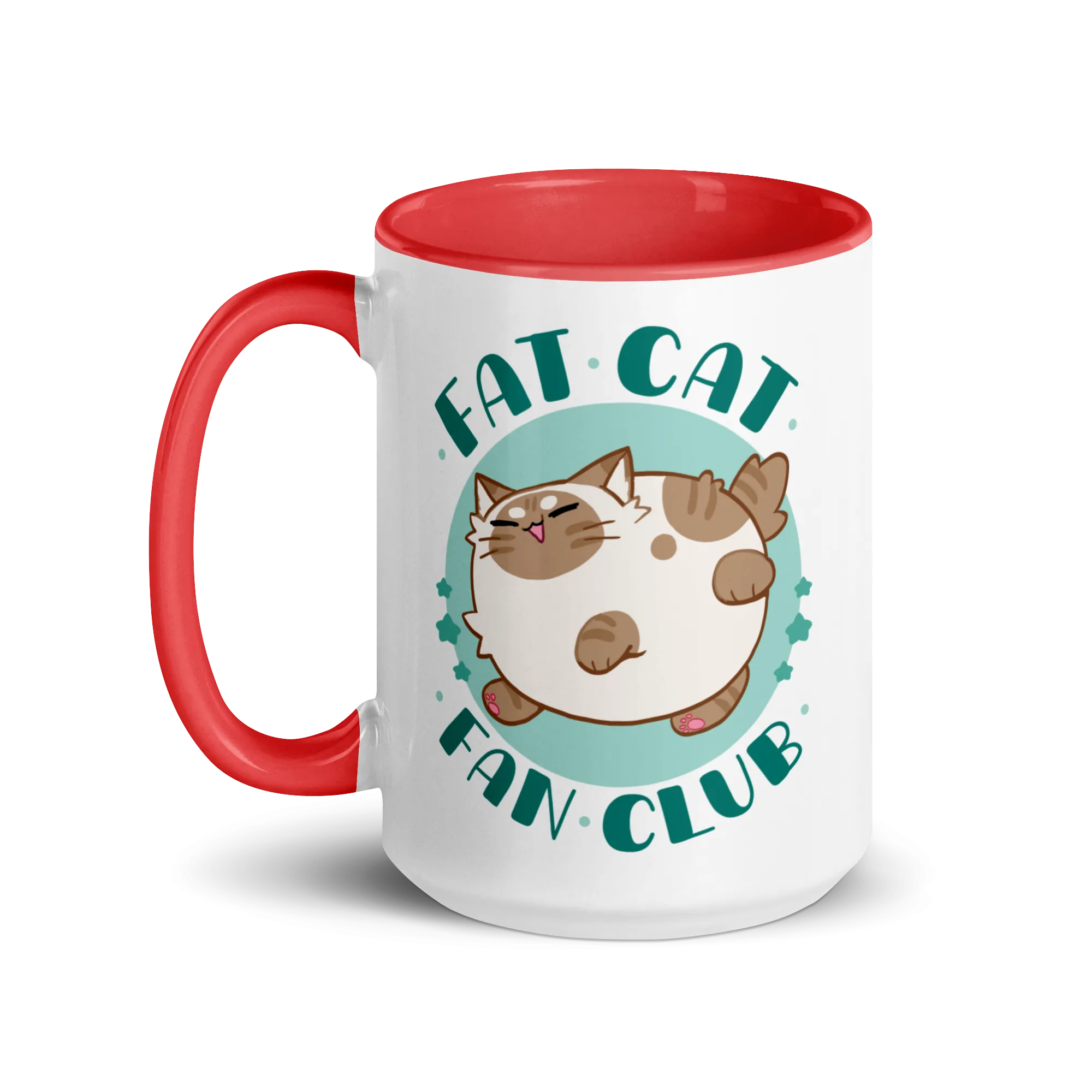 Fat Cat Fan Club Glossy Mug