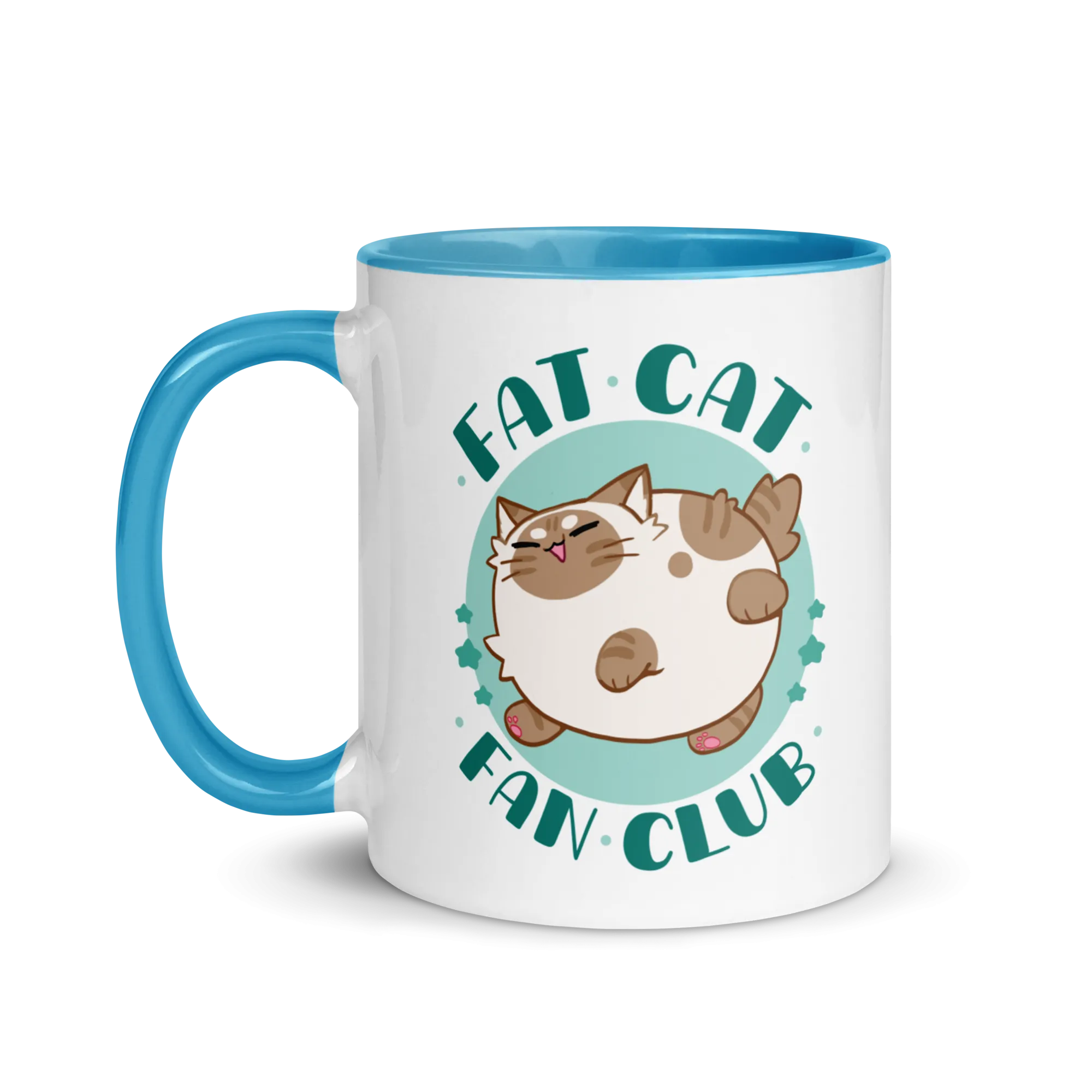 Fat Cat Fan Club Glossy Mug