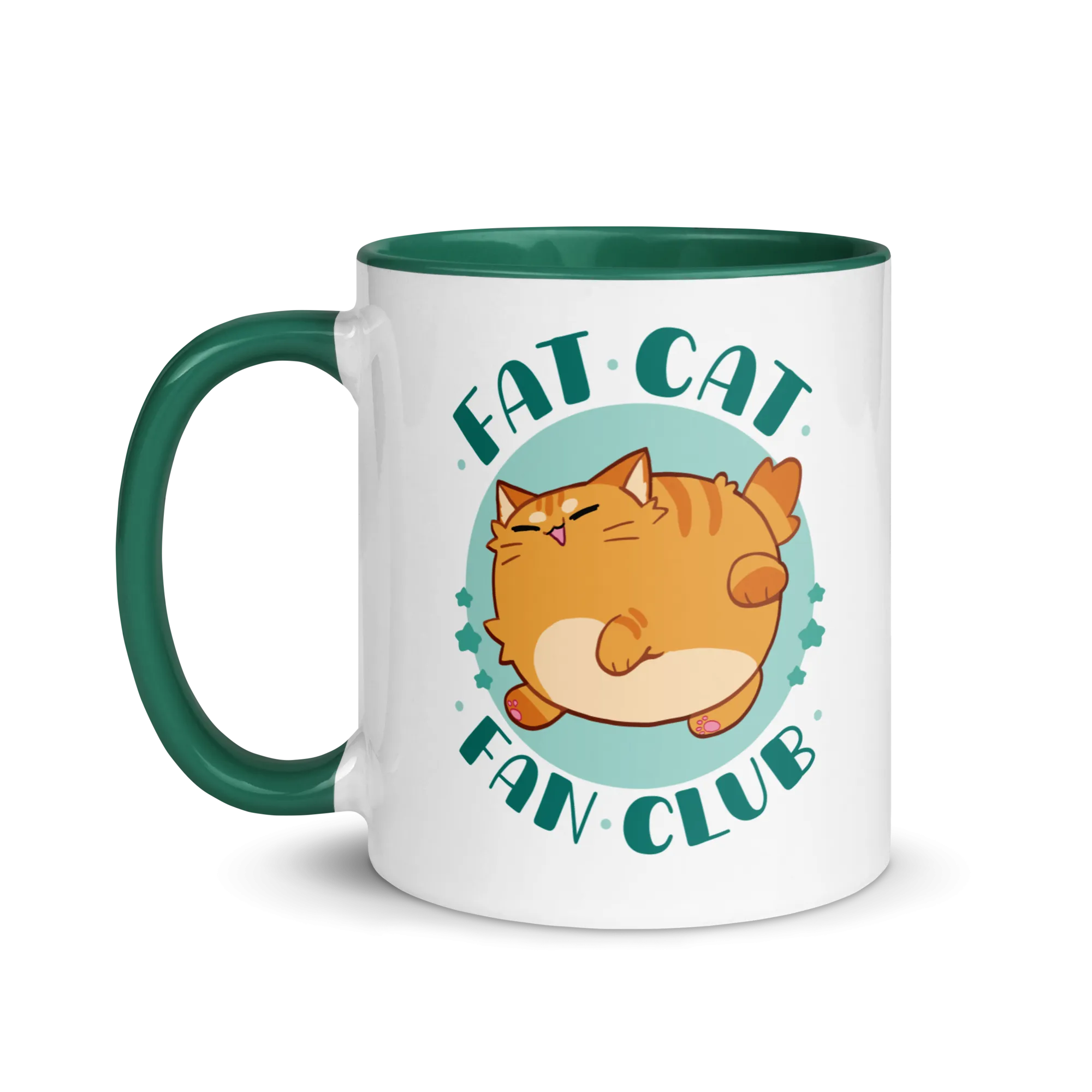 Fat Cat Fan Club Glossy Mug