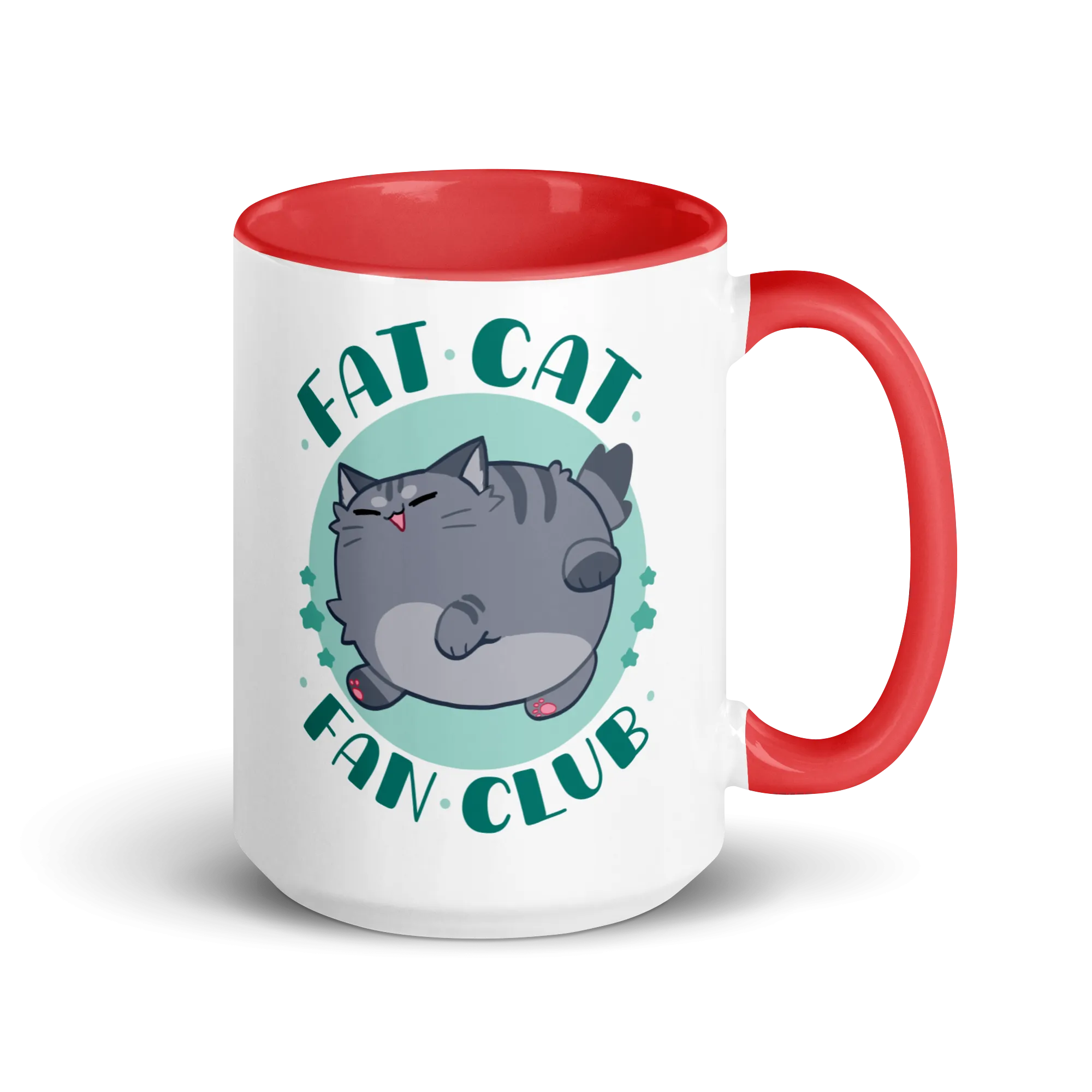 Fat Cat Fan Club Glossy Mug