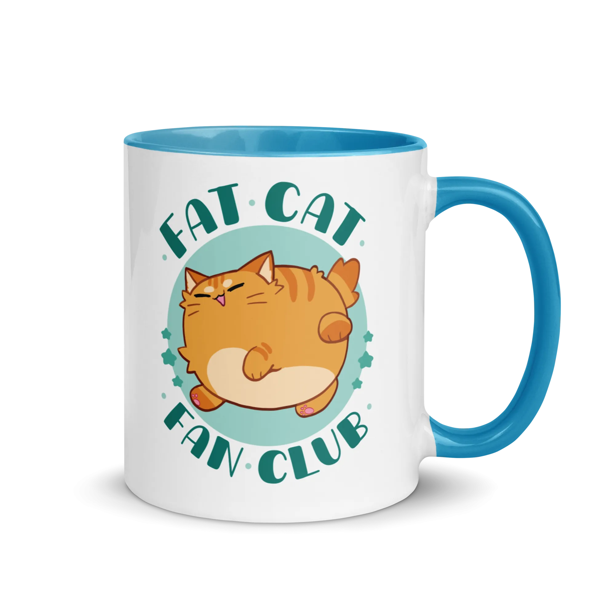 Fat Cat Fan Club Glossy Mug