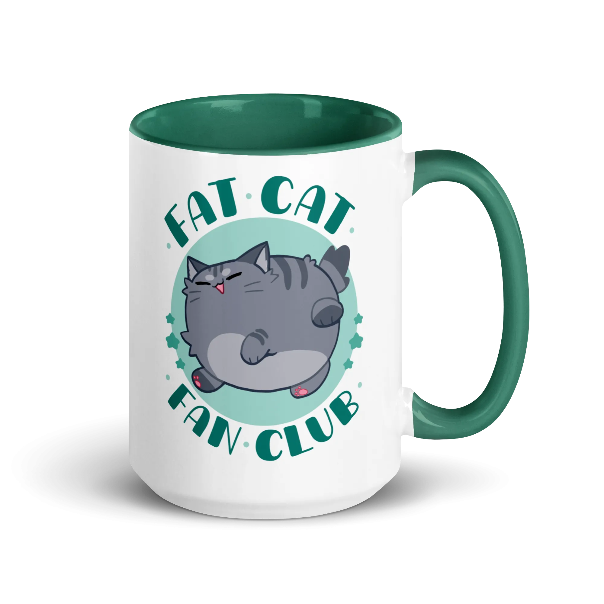 Fat Cat Fan Club Glossy Mug