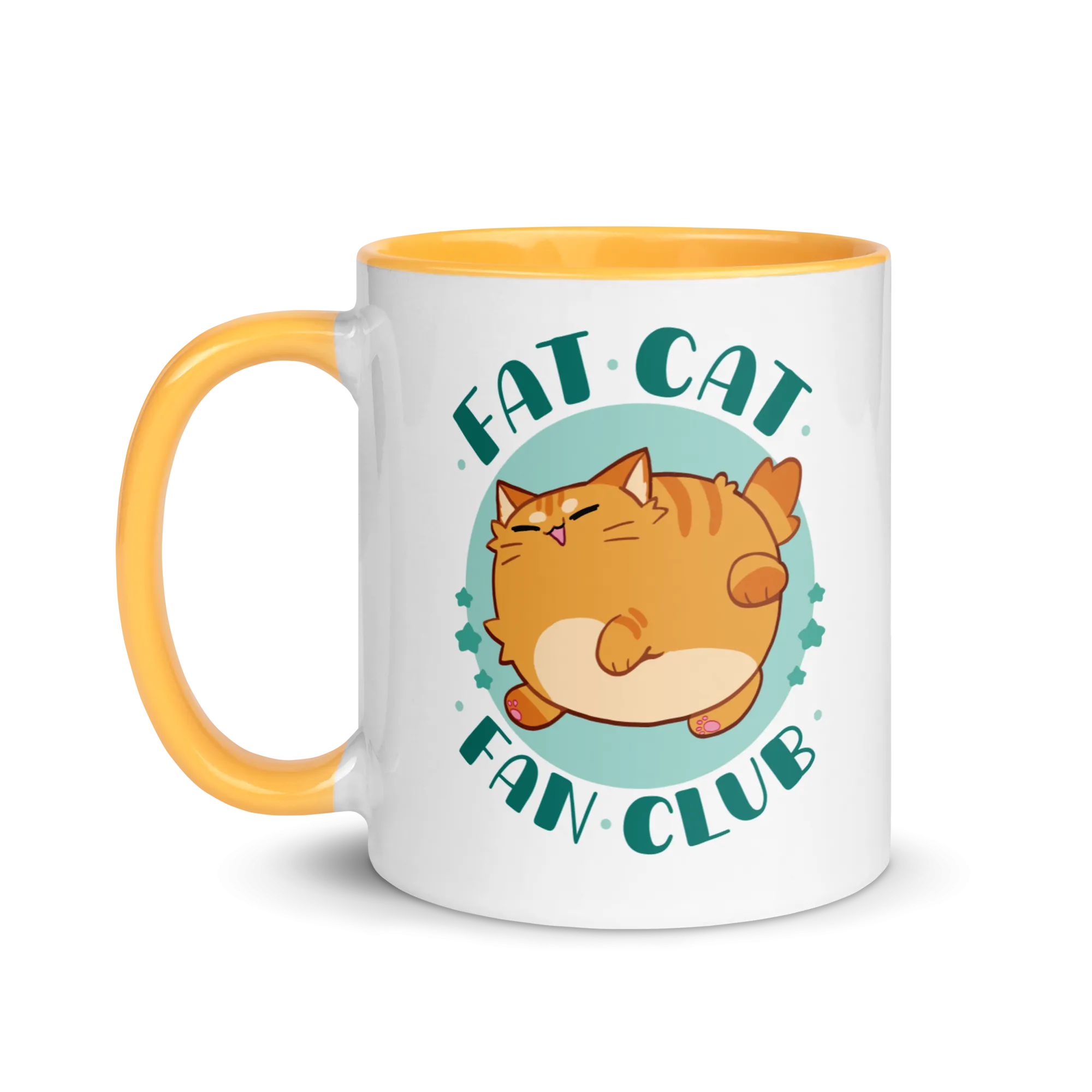 Fat Cat Fan Club Glossy Mug