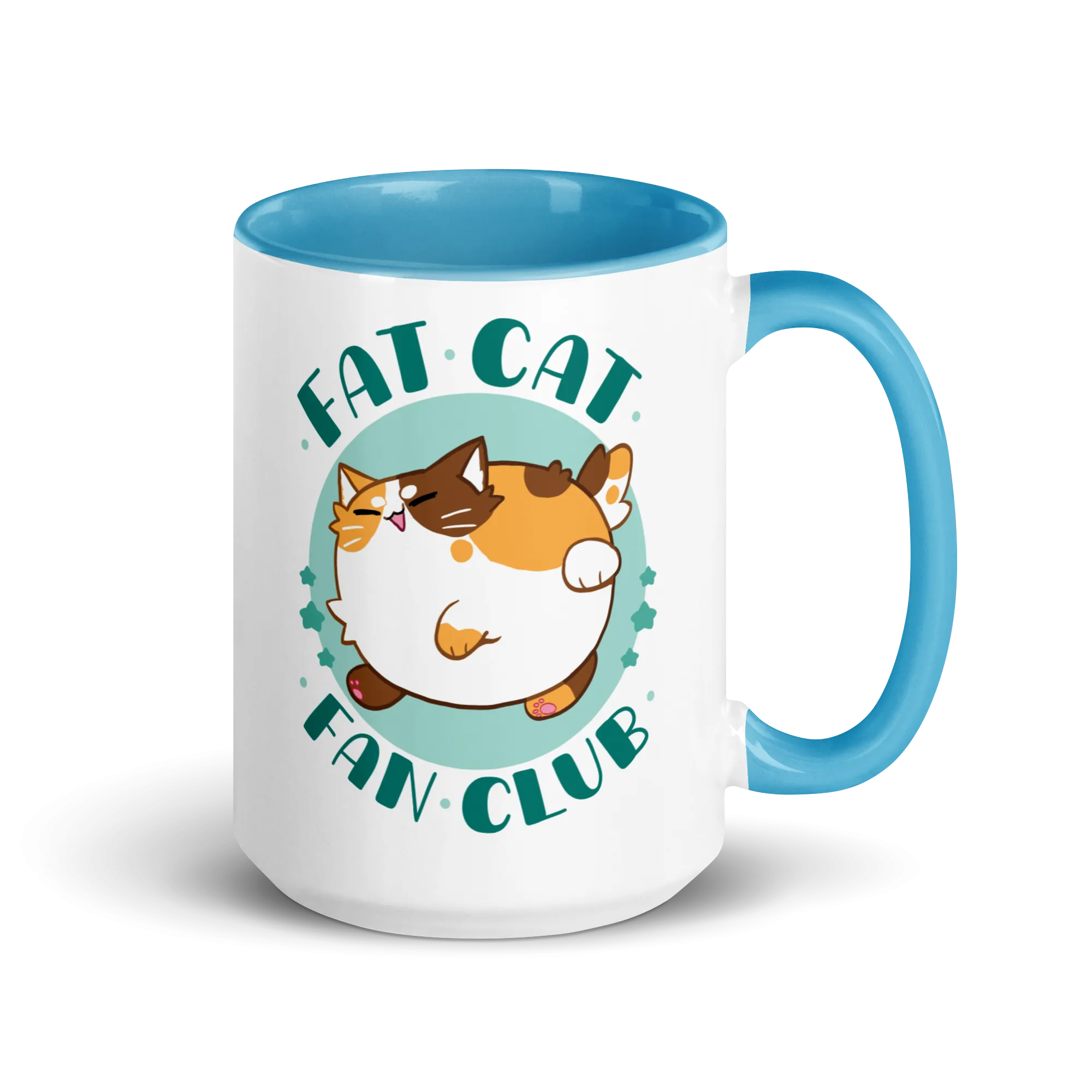 Fat Cat Fan Club Glossy Mug