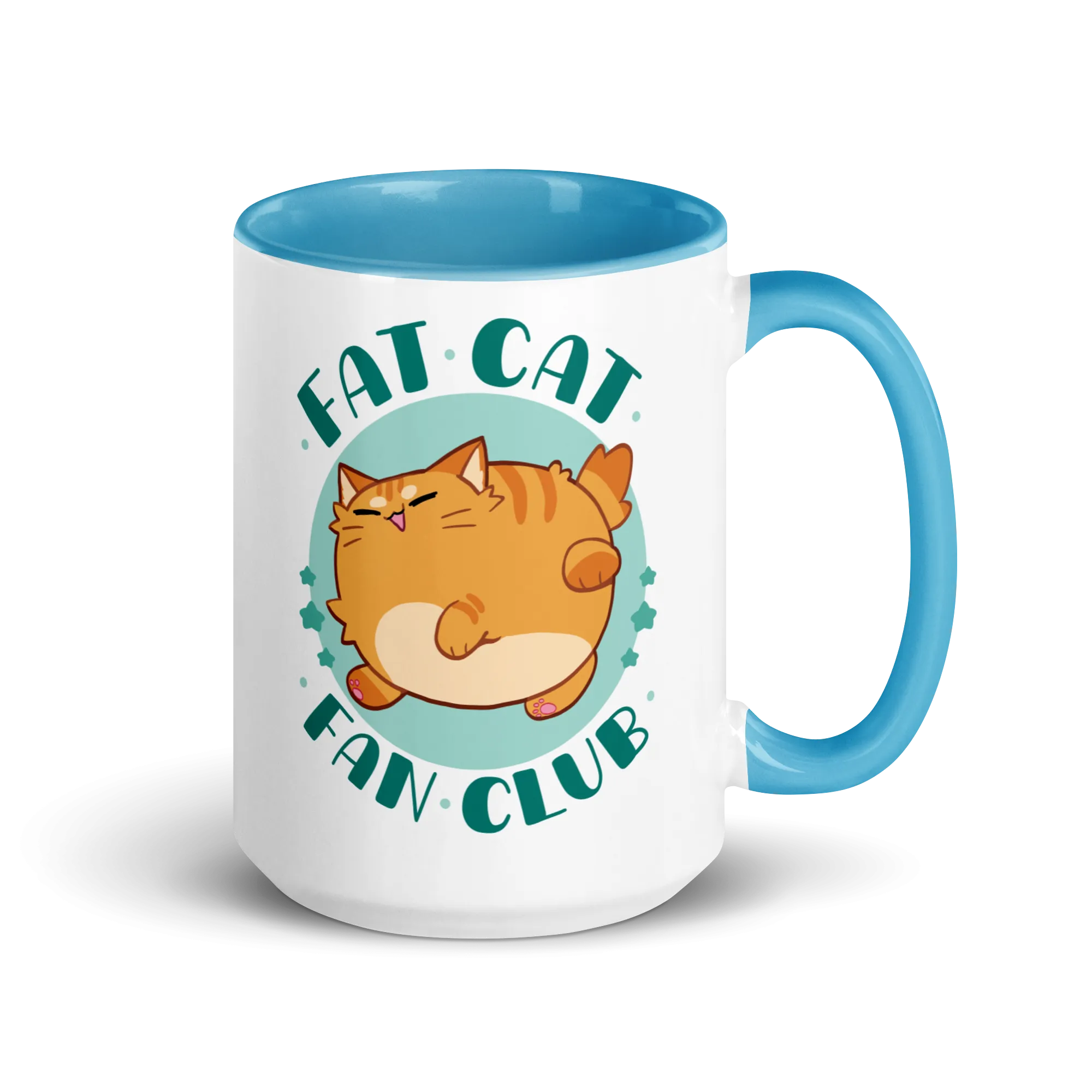 Fat Cat Fan Club Glossy Mug