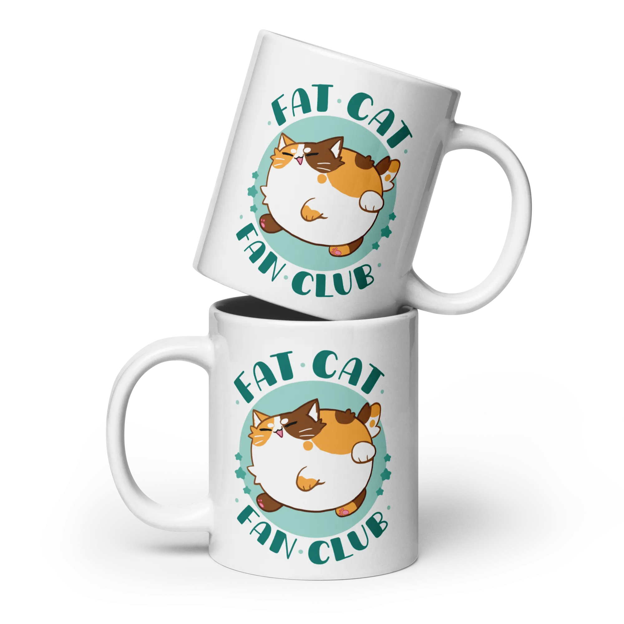 Fat Cat Fan Club Glossy Mug