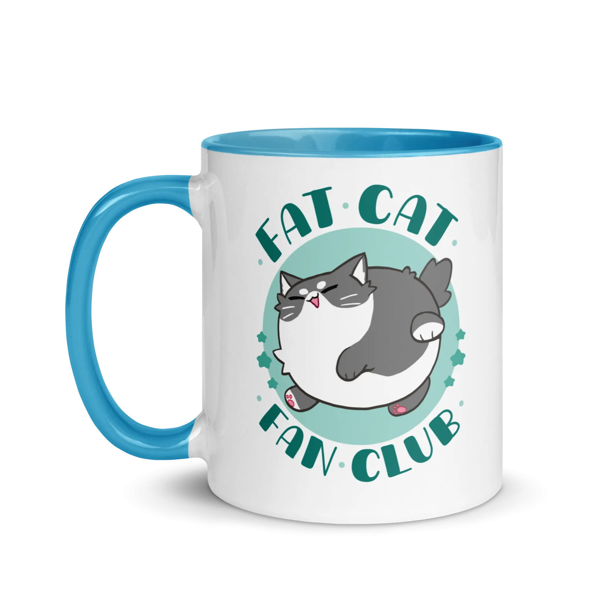 Fat Cat Fan Club Glossy Mug