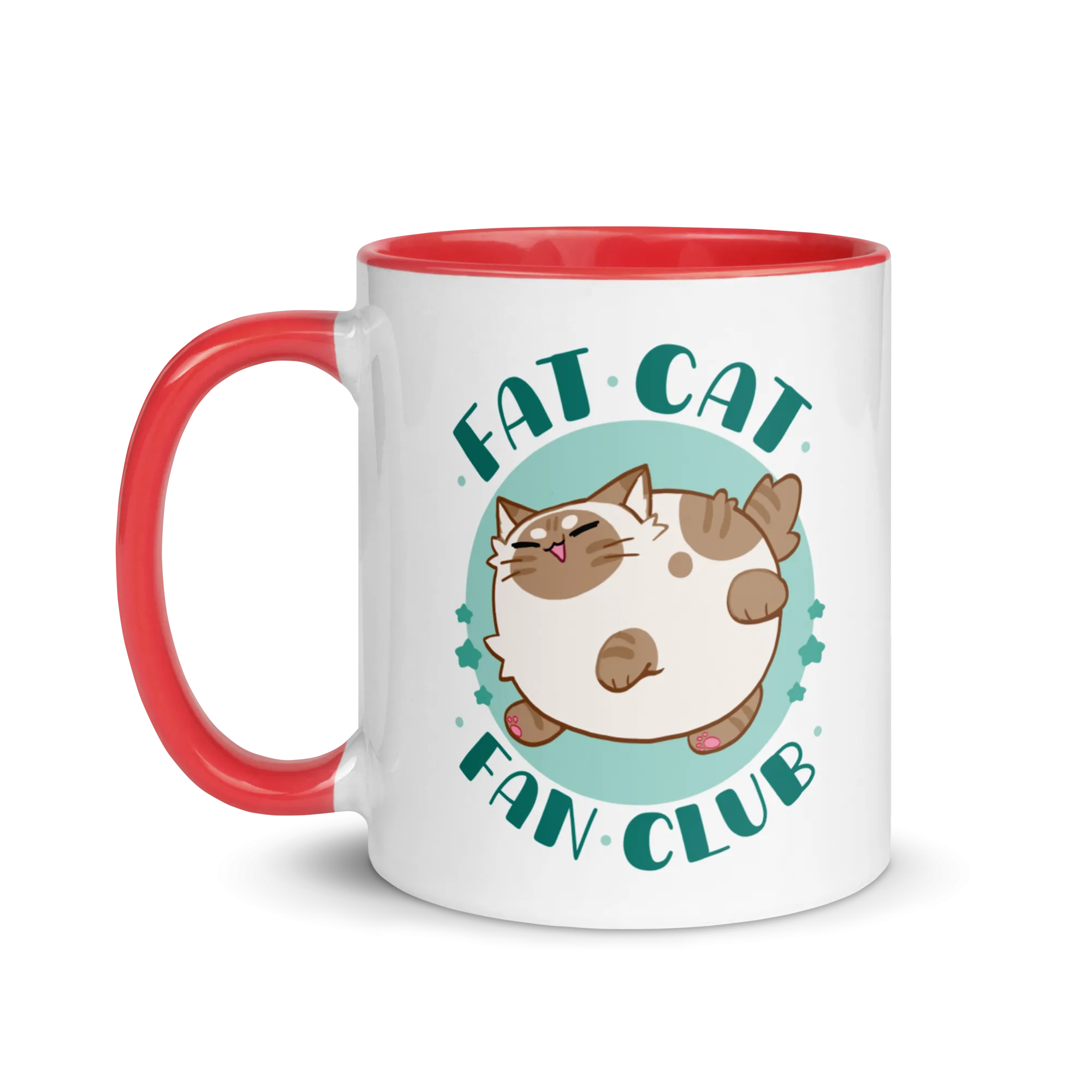 Fat Cat Fan Club Glossy Mug